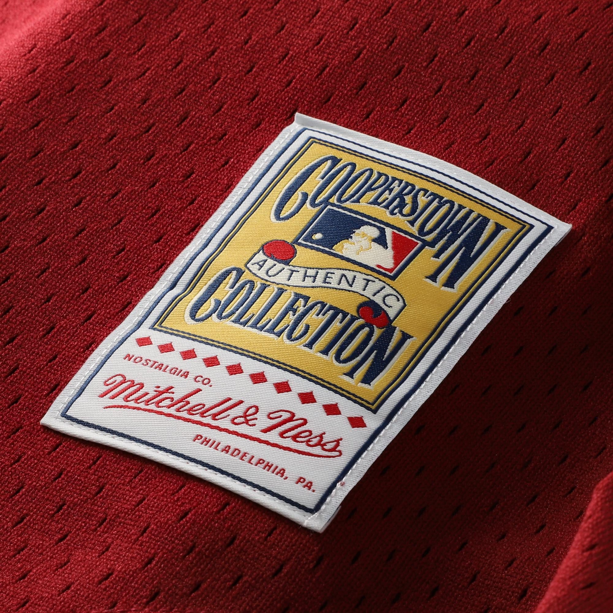 Lenny Dykstra Philadelphia Phillies Batting Practice Jersey - Scarlet - Image 8