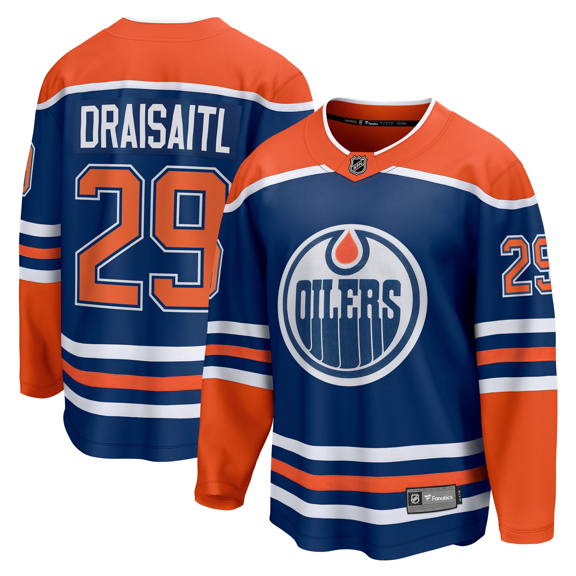 Leon Draisaitl Edmonton Oilers Home Breakaway Jersey - Royal