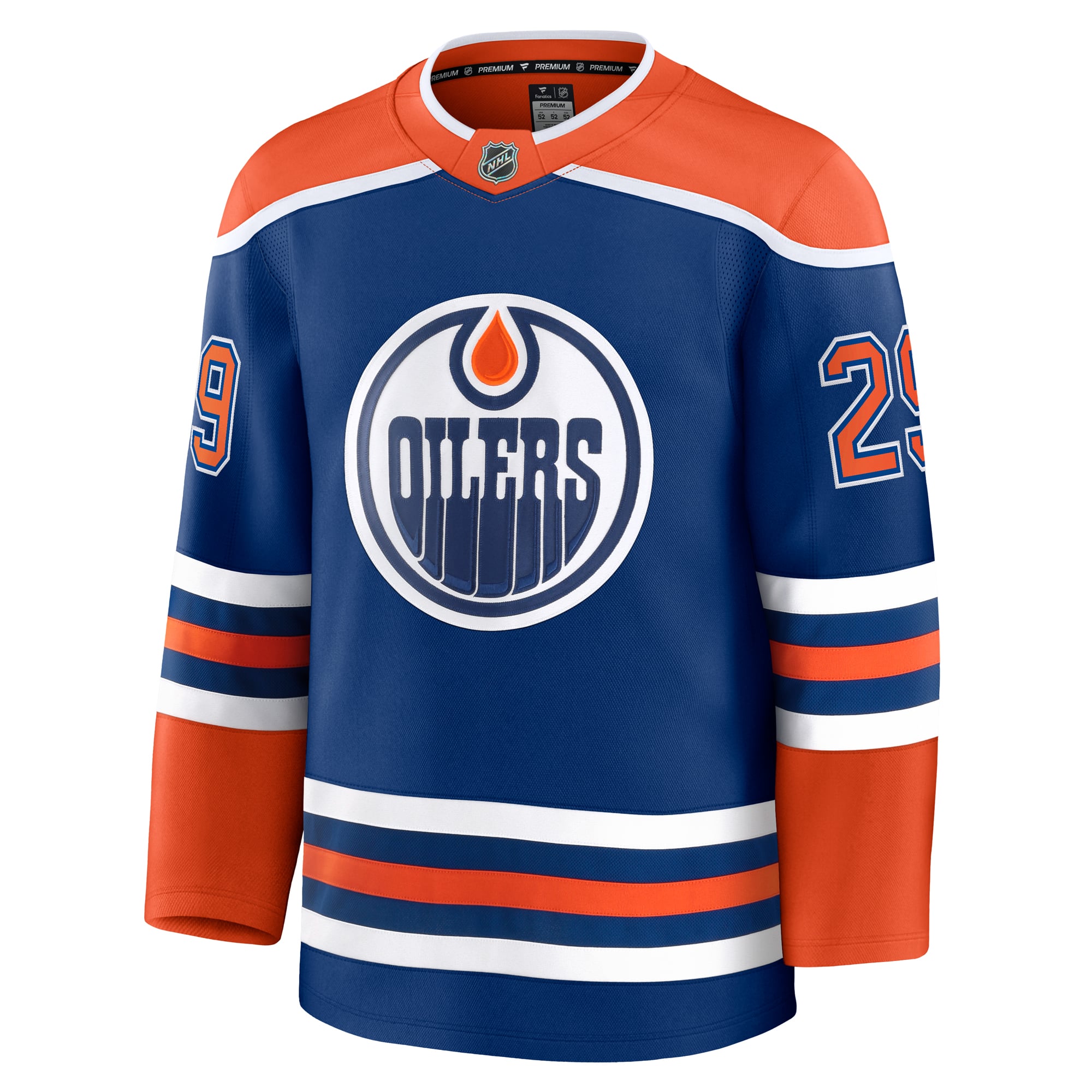 Leon Draisaitl Edmonton Oilers Home Premium Jersey - Royal - Image 3