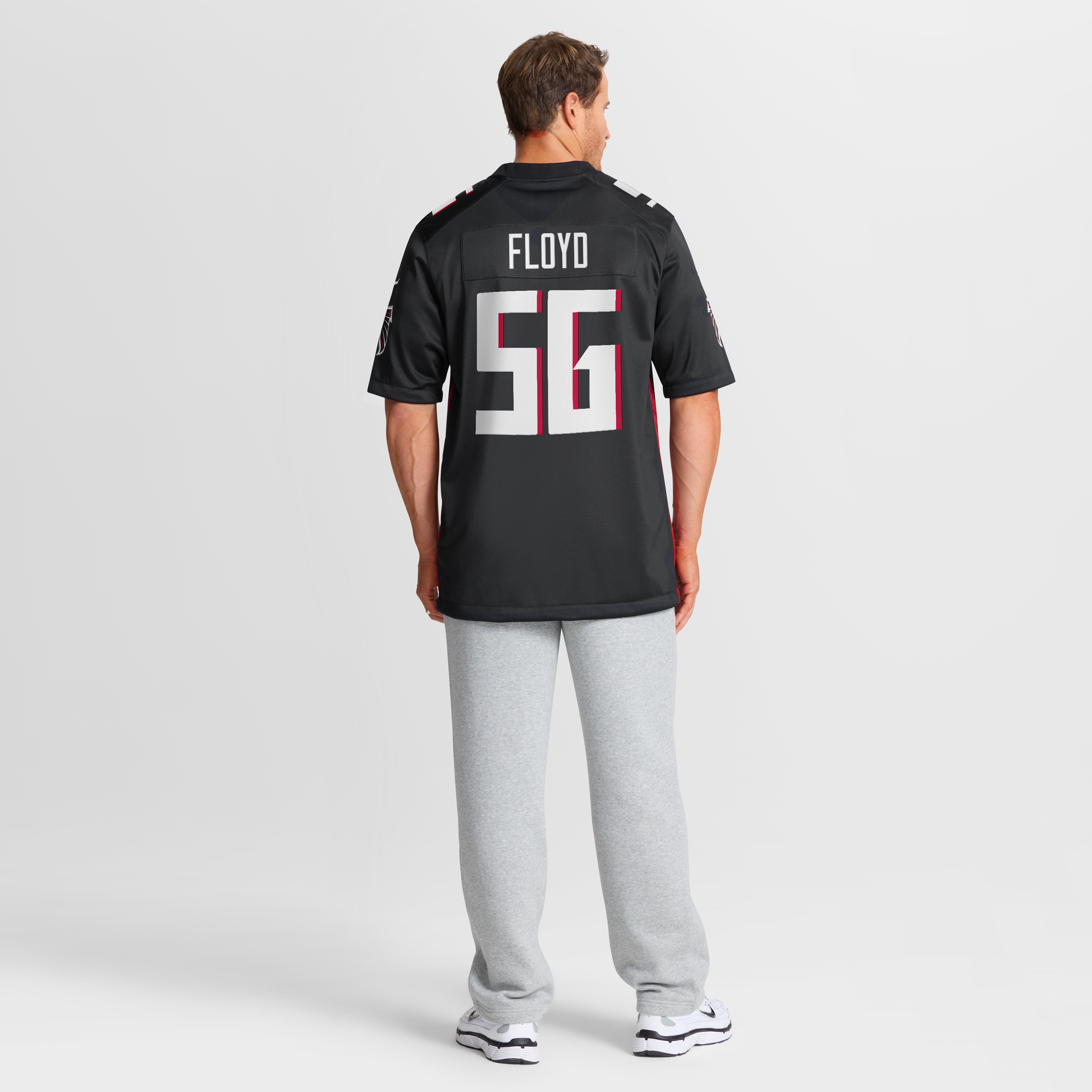 Leonard Floyd Atlanta Falcons Team Game Jersey - Black - Image 9