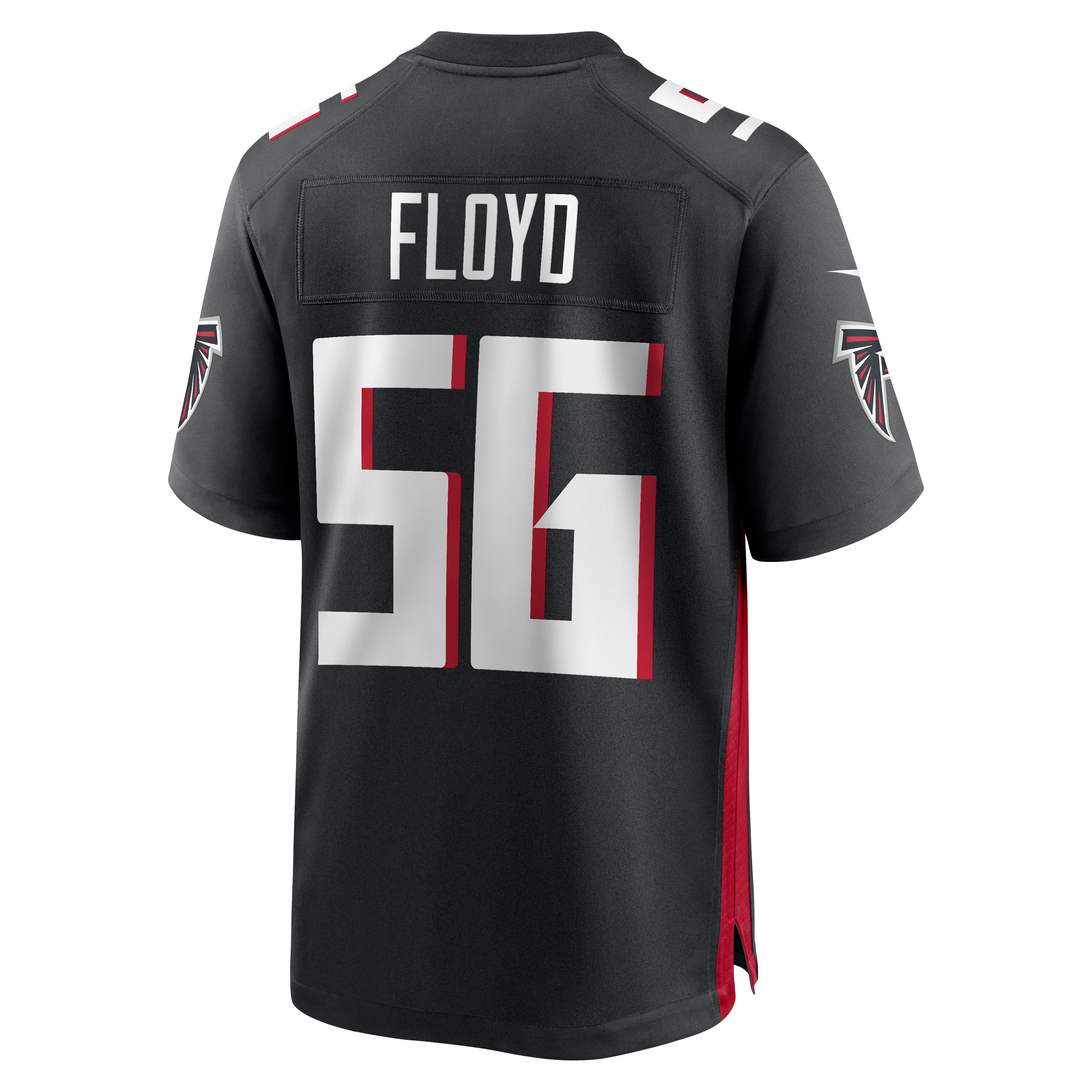 Leonard Floyd Atlanta Falcons Team Game Jersey - Black - Image 4