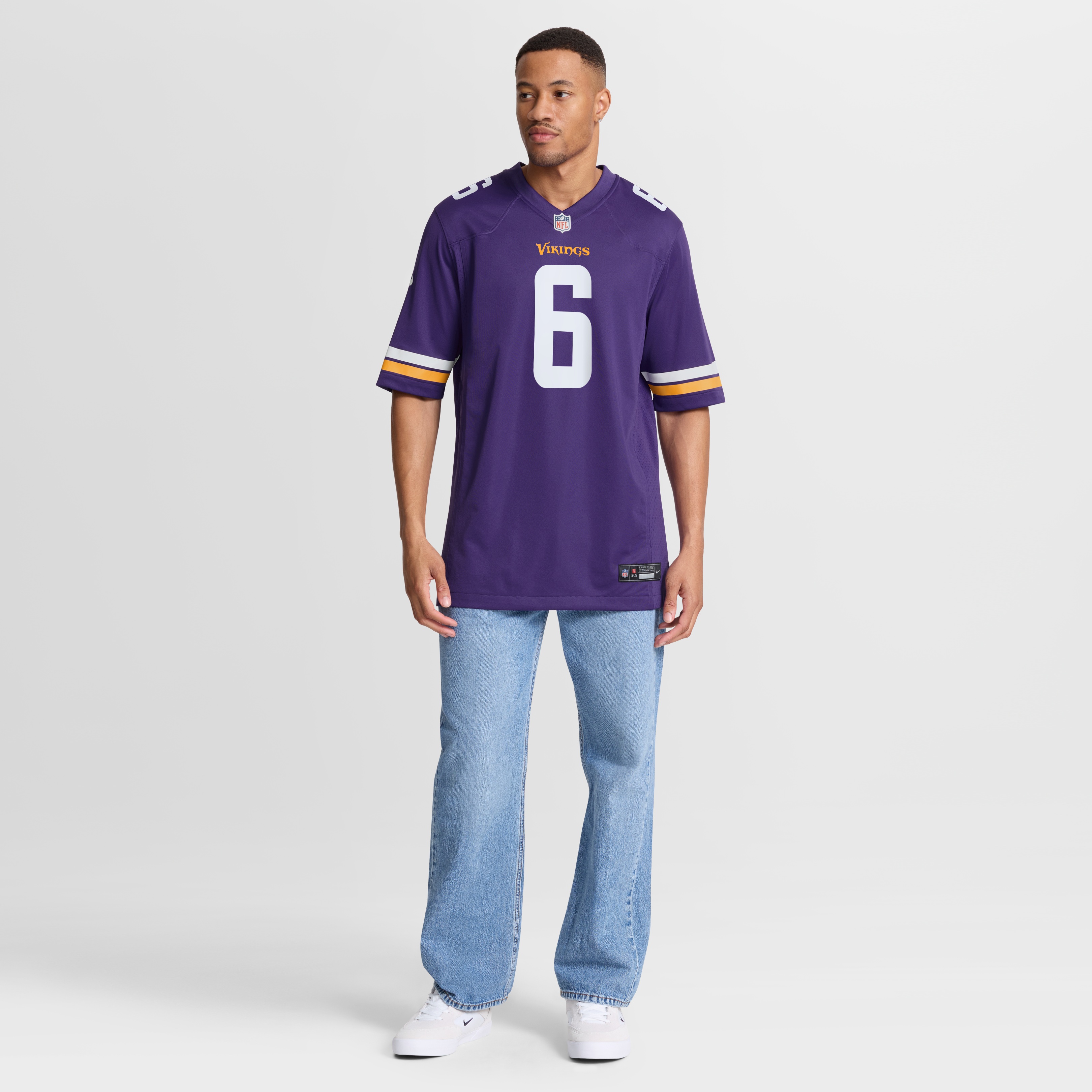 Lewis Cine Minnesota Vikings Game Player Jersey - Purple - Image 8