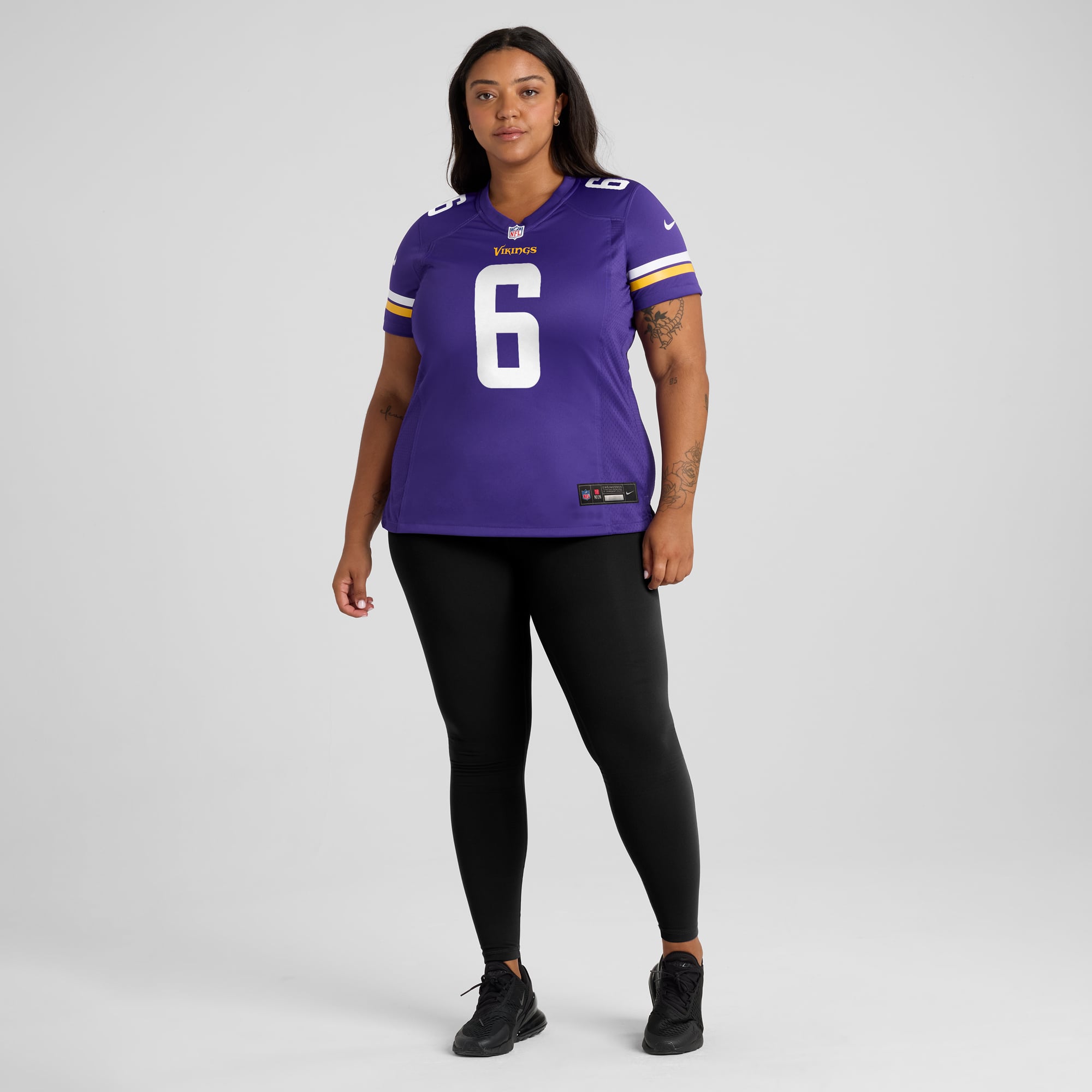Lewis Cine Minnesota Vikings Women's Game Player Jersey - Purple - Image 7