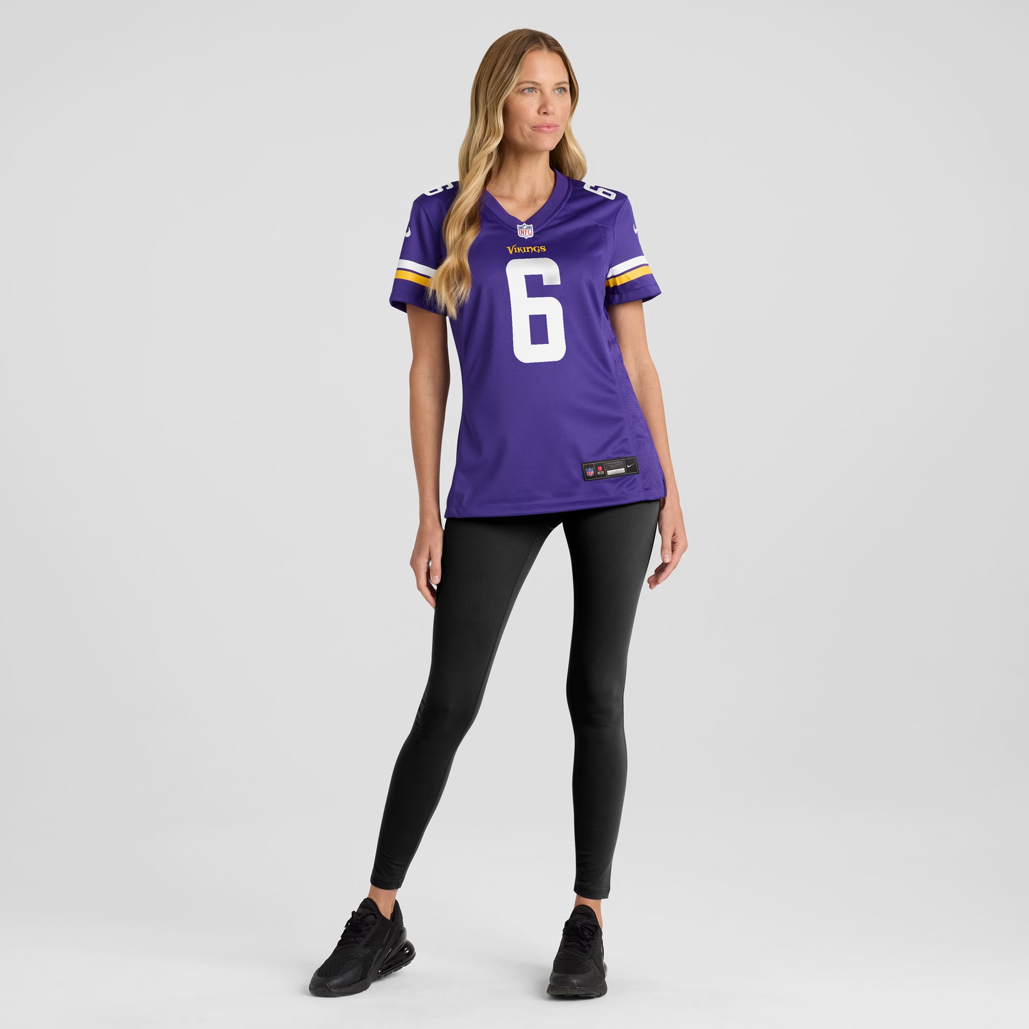 Lewis Cine Minnesota Vikings Women's Game Player Jersey - Purple - Image 5