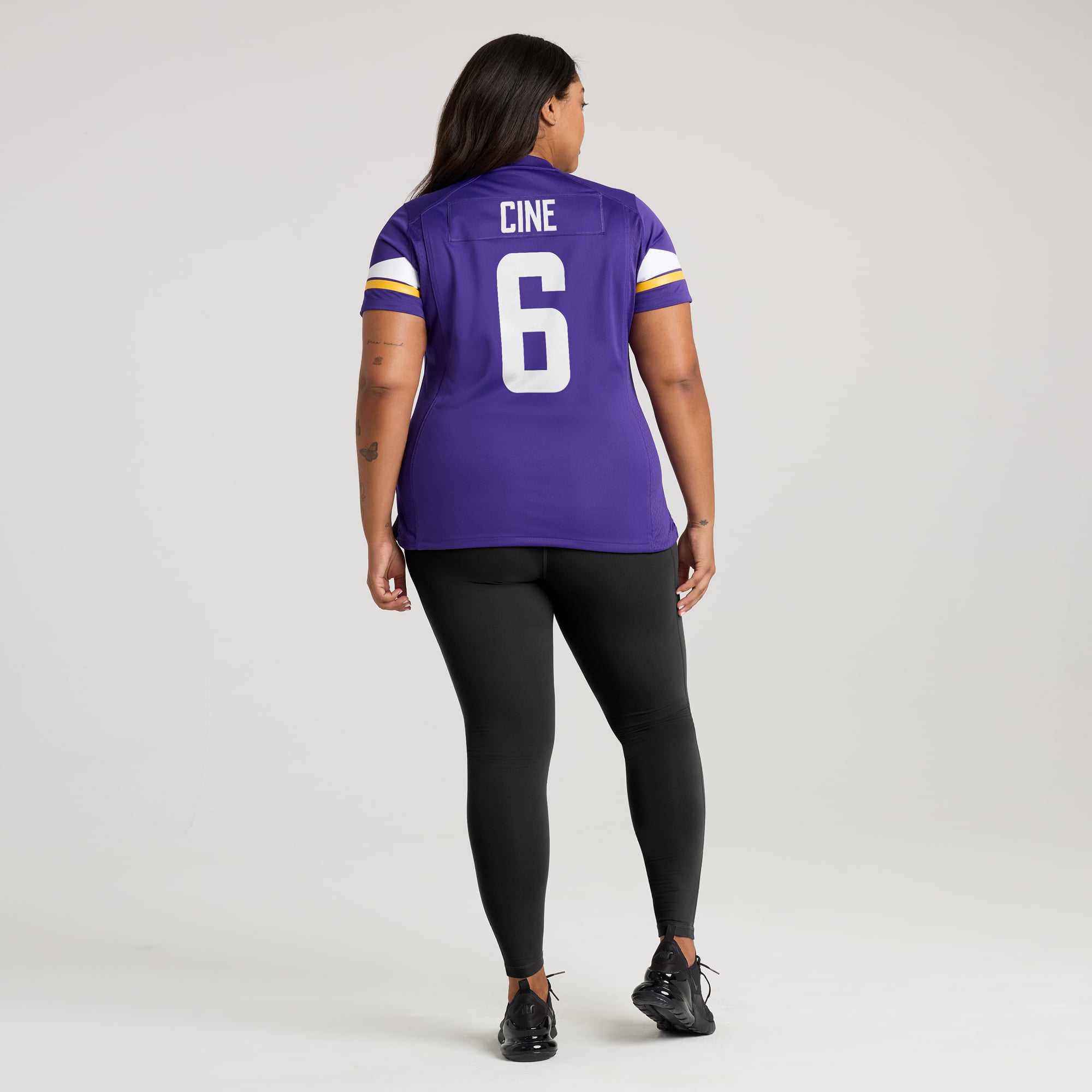 Lewis Cine Minnesota Vikings Women's Game Player Jersey - Purple - Image 8