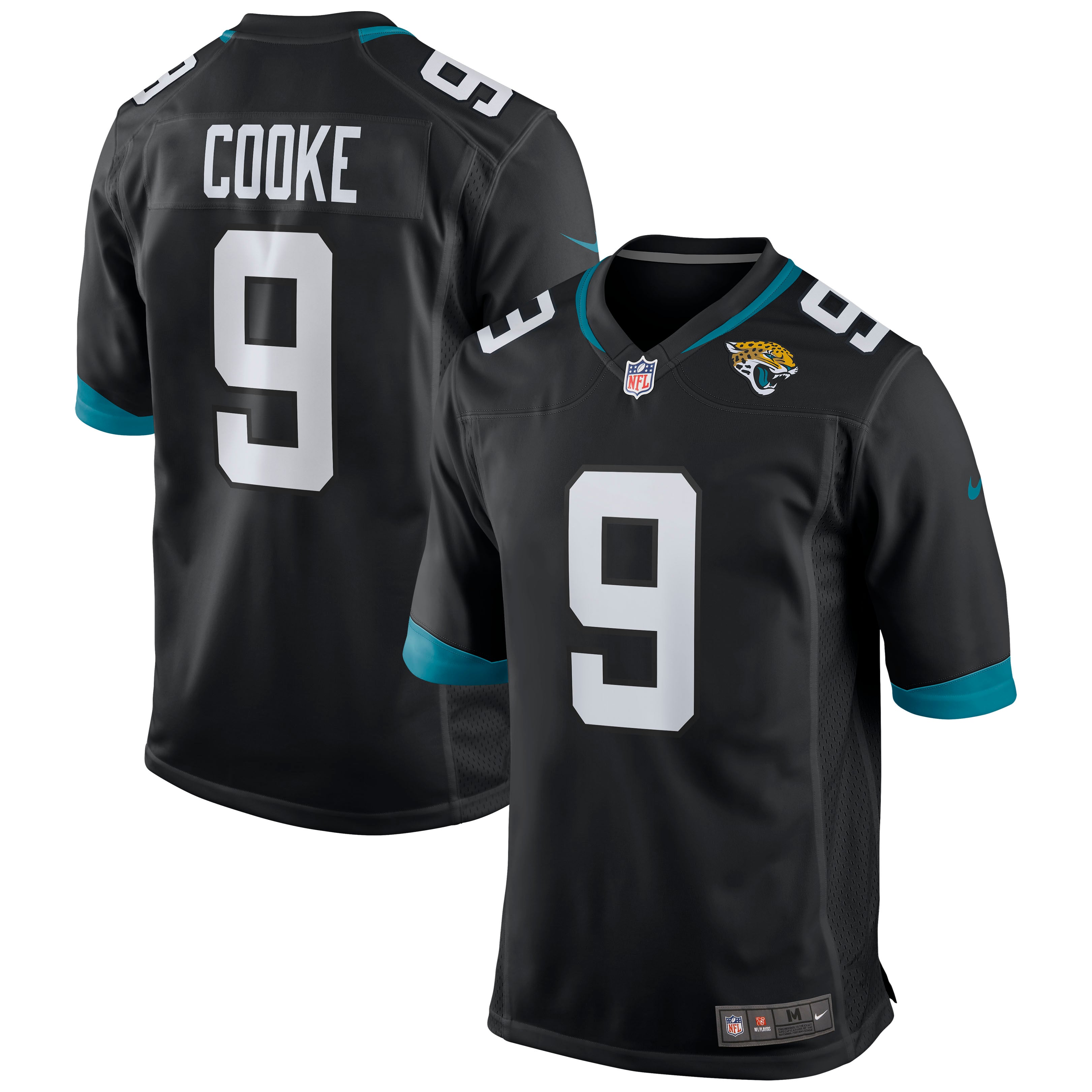 Logan Cooke Jacksonville Jaguars Game Jersey - Black - Image 2