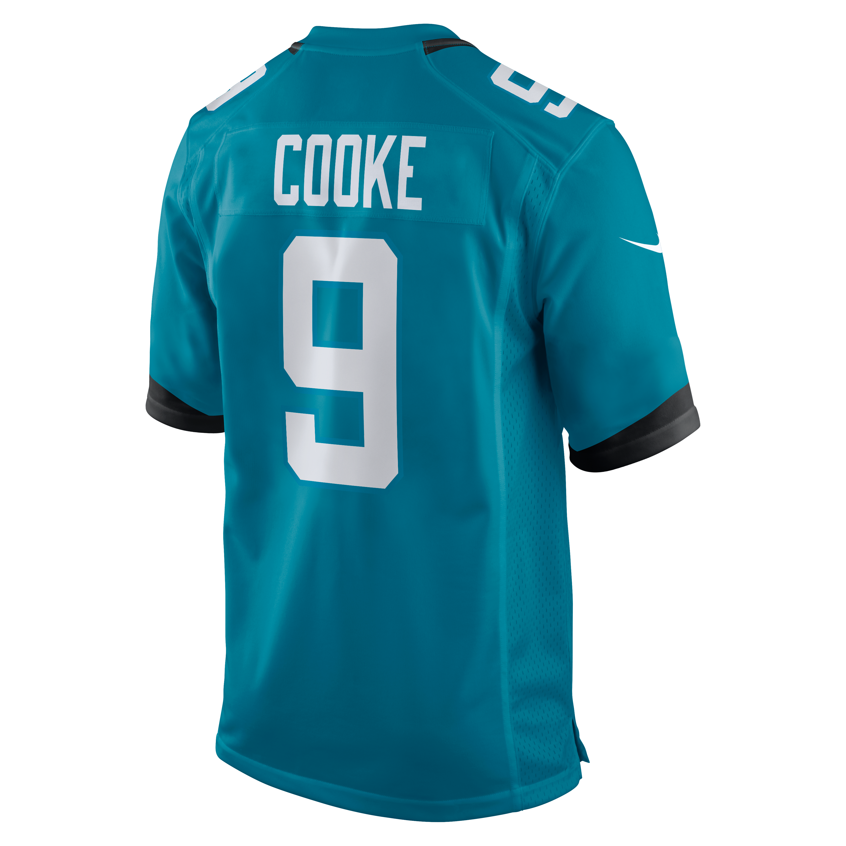 Logan Cooke Jacksonville Jaguars Game Jersey - Teal - Image 4
