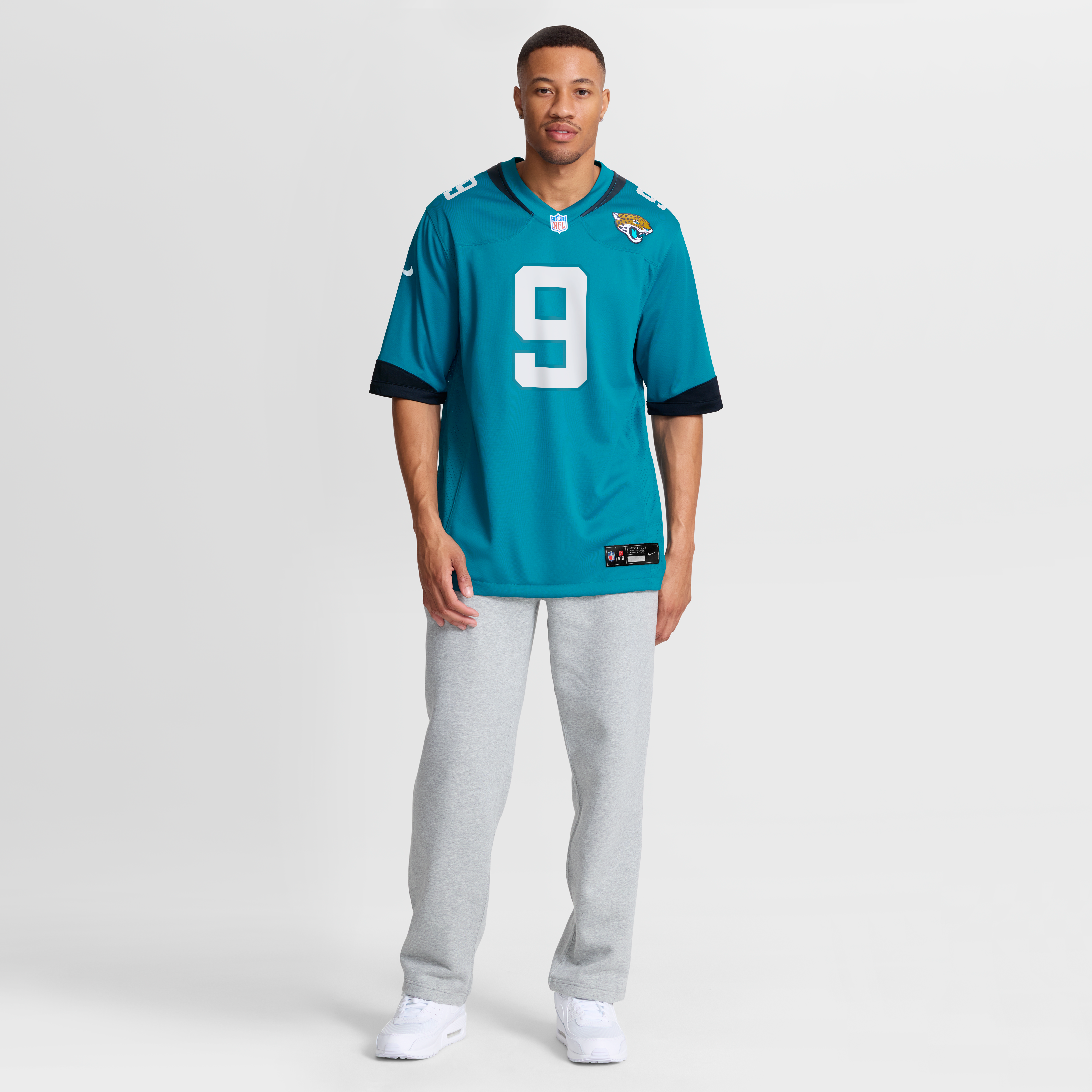Logan Cooke Jacksonville Jaguars Game Jersey - Teal - Image 8