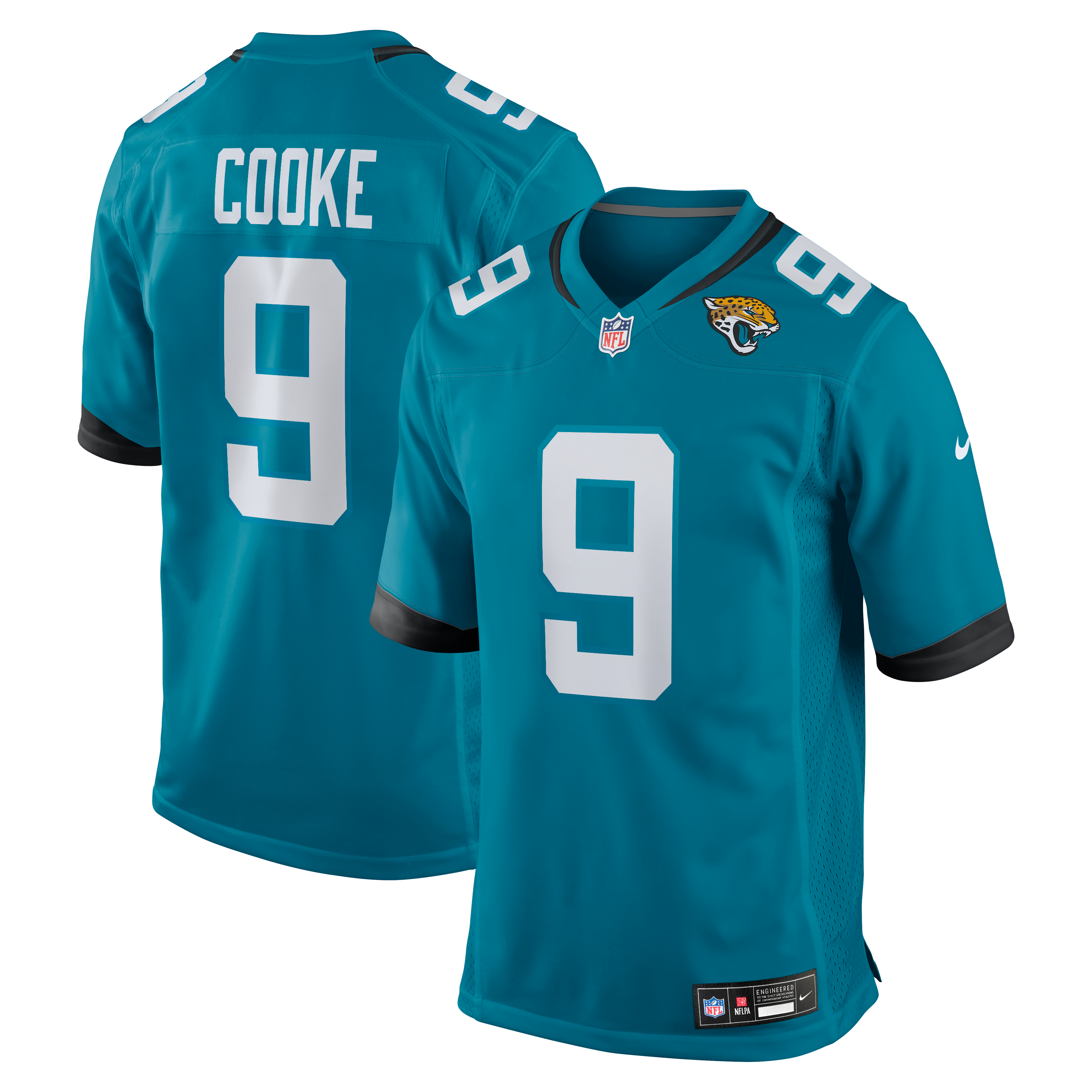 Logan Cooke Jacksonville Jaguars Game Jersey - Teal