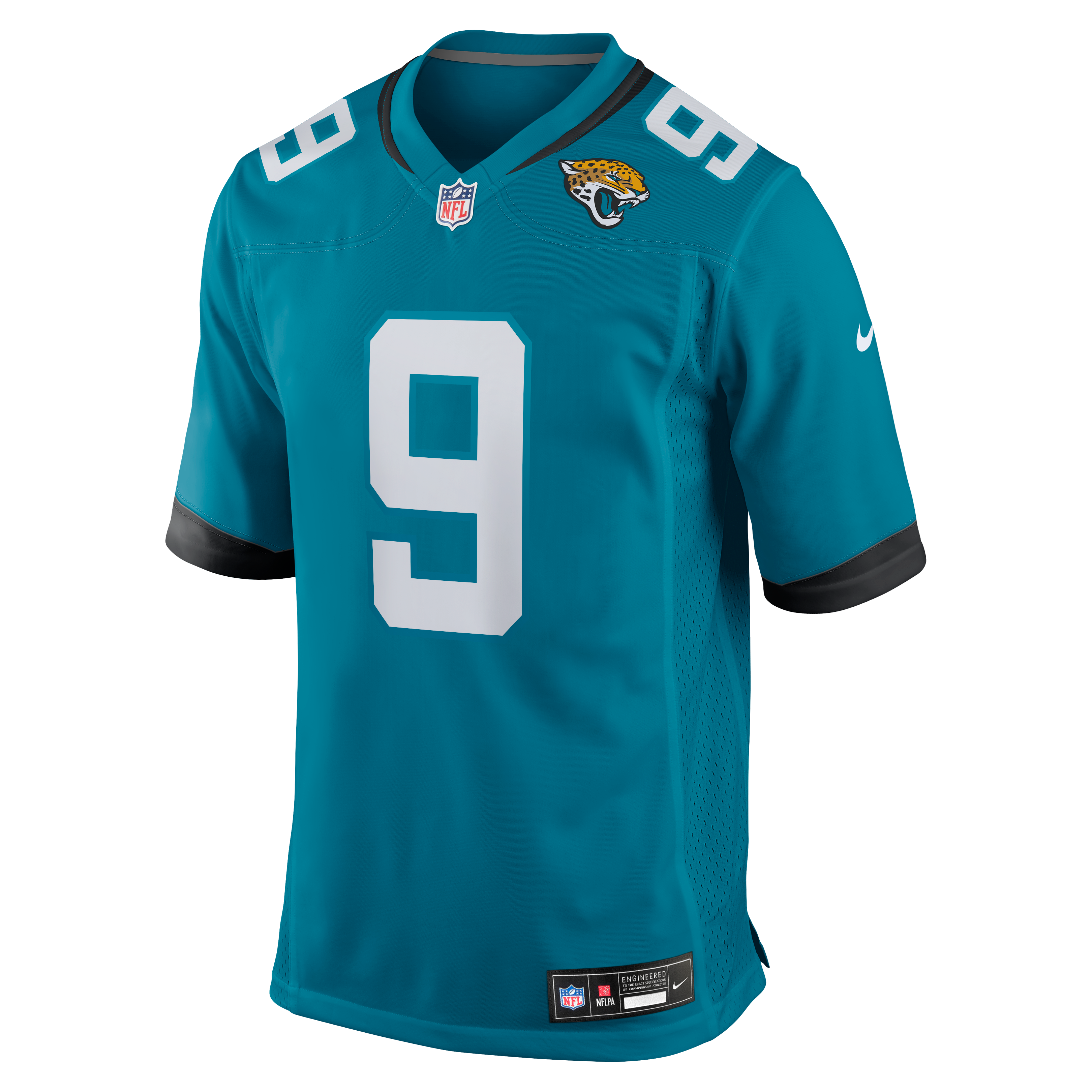 Logan Cooke Jacksonville Jaguars Game Jersey - Teal - Image 3