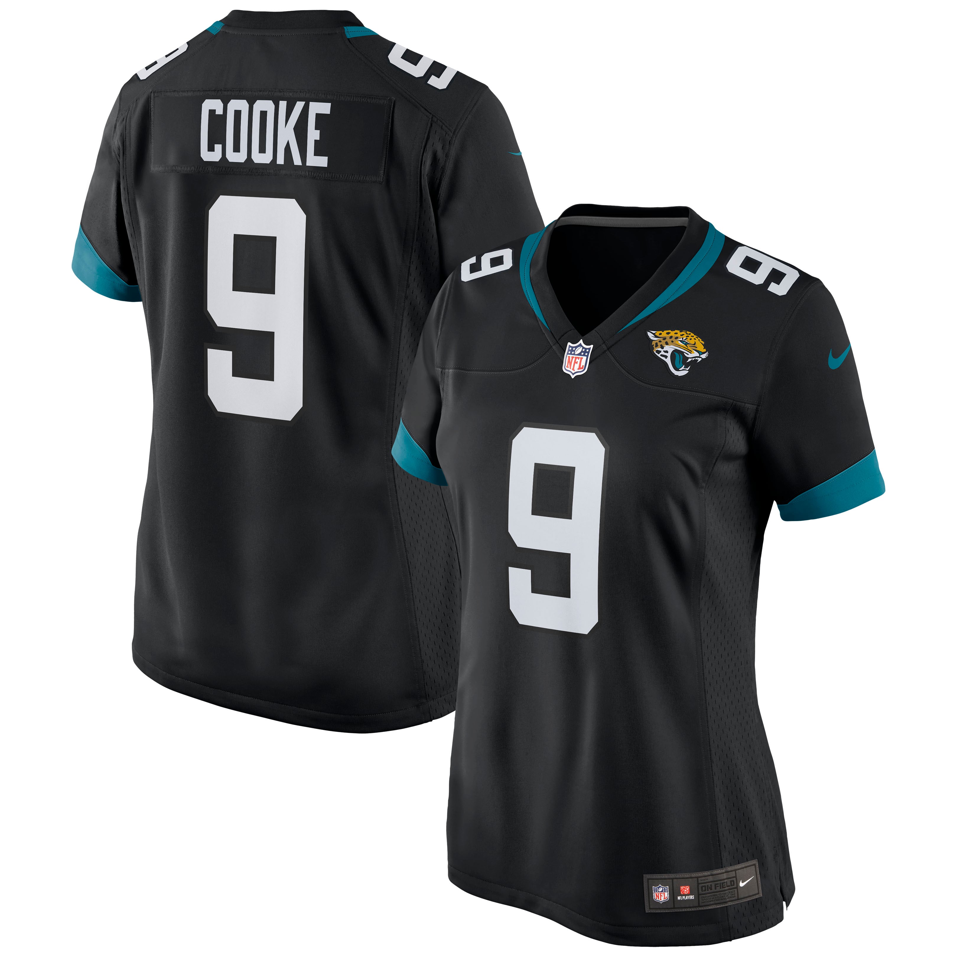 Logan Cooke Jacksonville Jaguars Women's Game Jersey - Black - Image 2