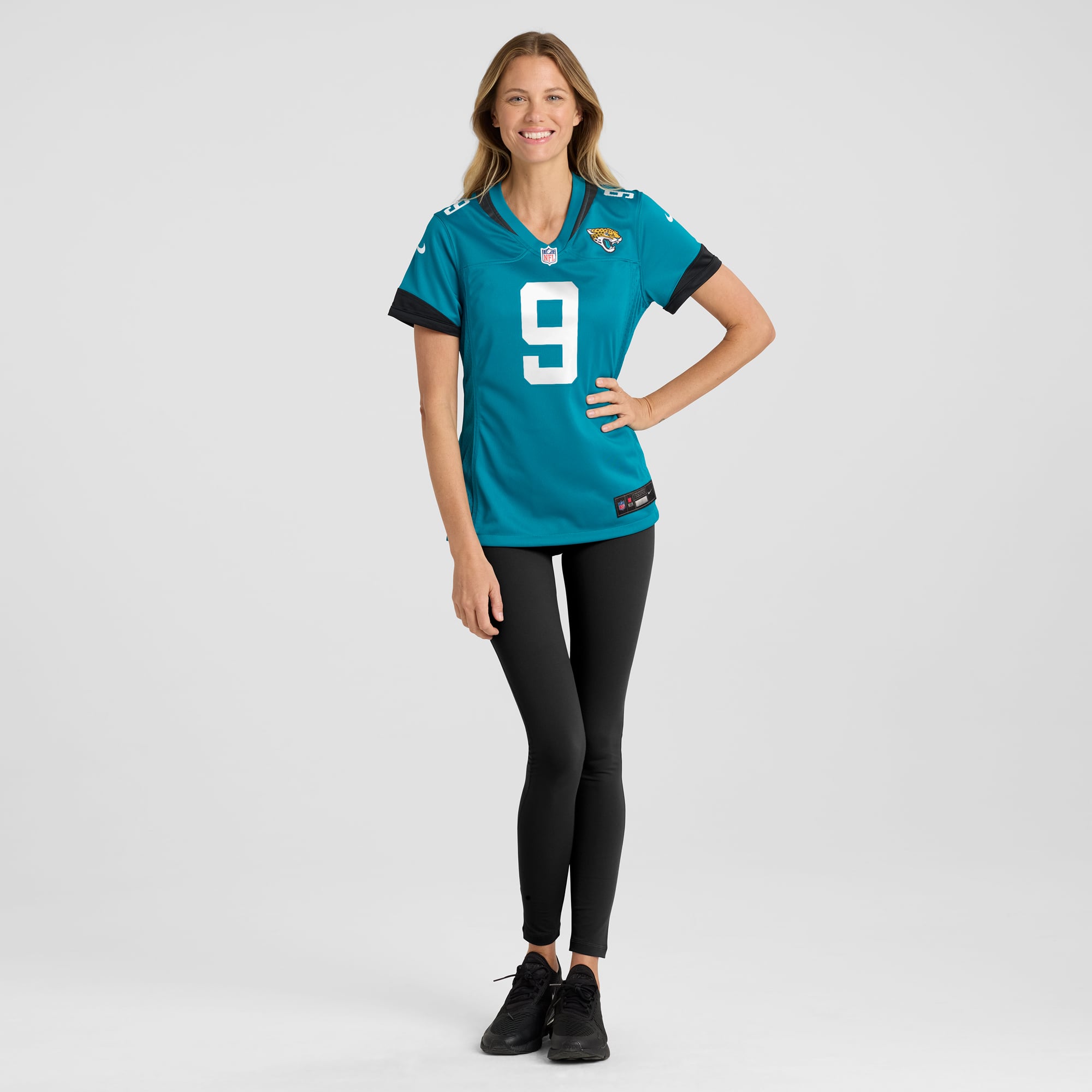 Logan Cooke Jacksonville Jaguars Women's Game Jersey - Teal - Image 5