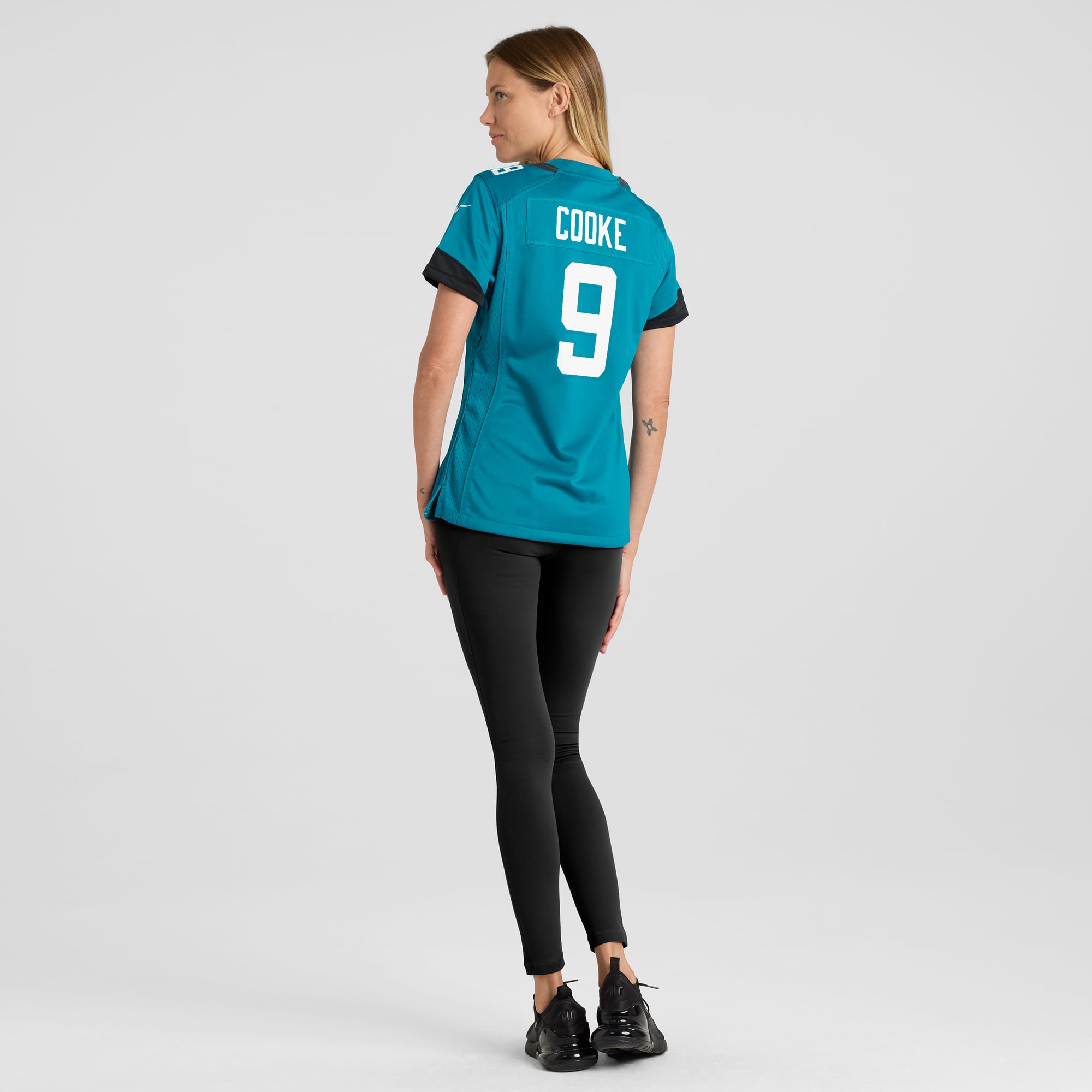 Logan Cooke Jacksonville Jaguars Women's Game Jersey - Teal - Image 6