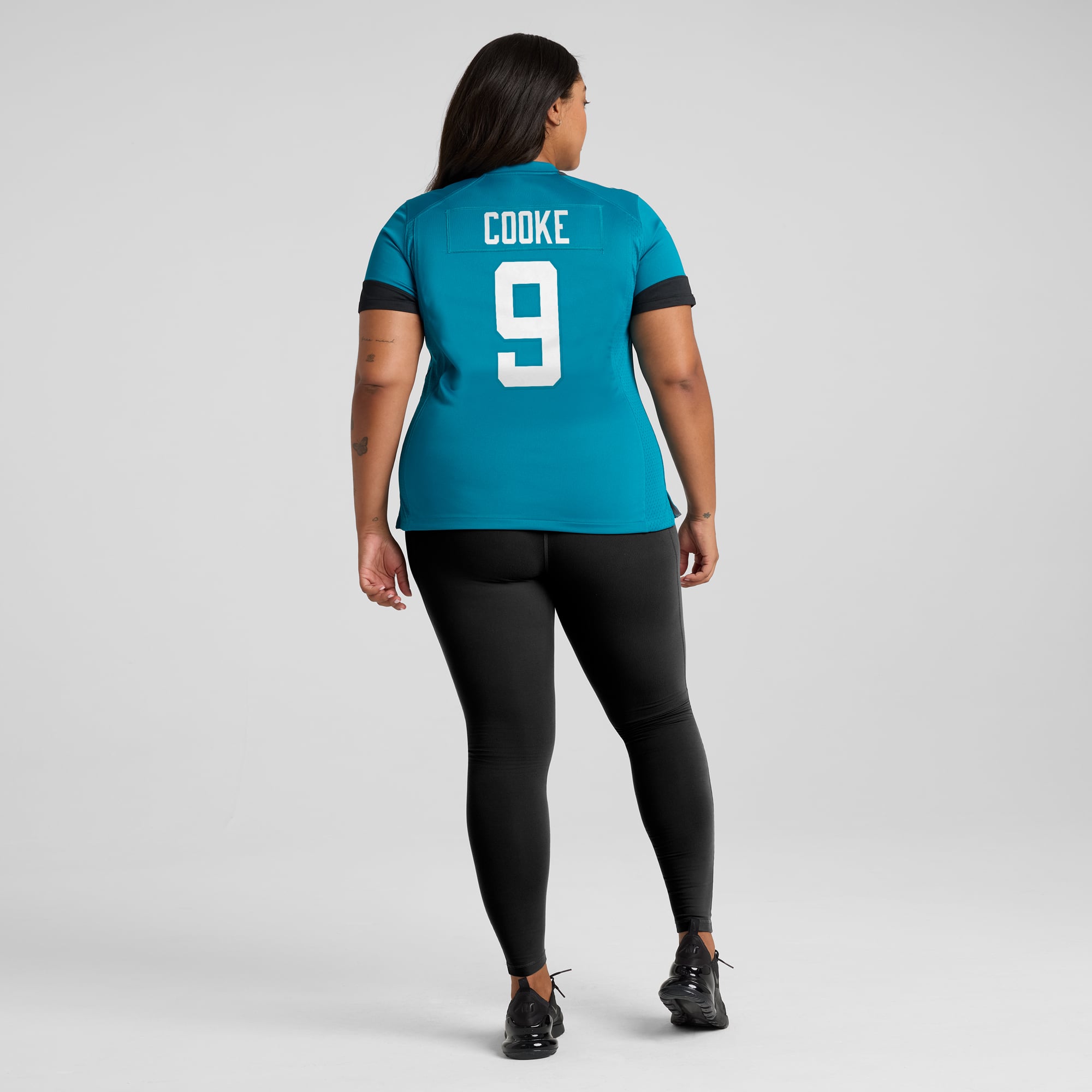 Logan Cooke Jacksonville Jaguars Women's Game Jersey - Teal - Image 8