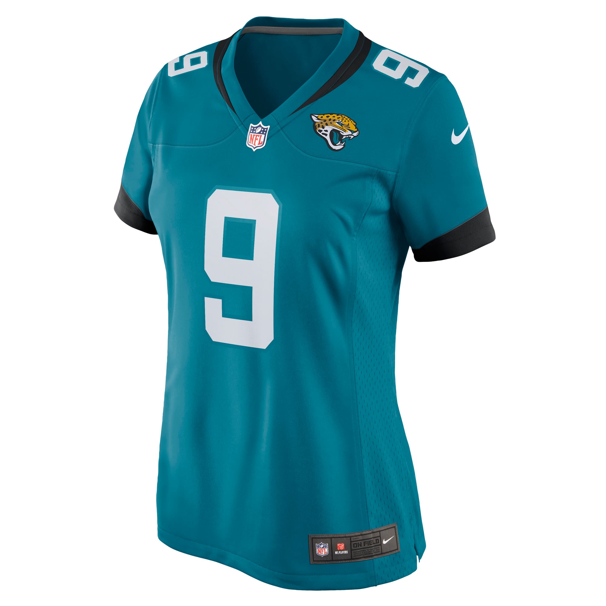 Logan Cooke Jacksonville Jaguars Women's Game Jersey - Teal - Image 3