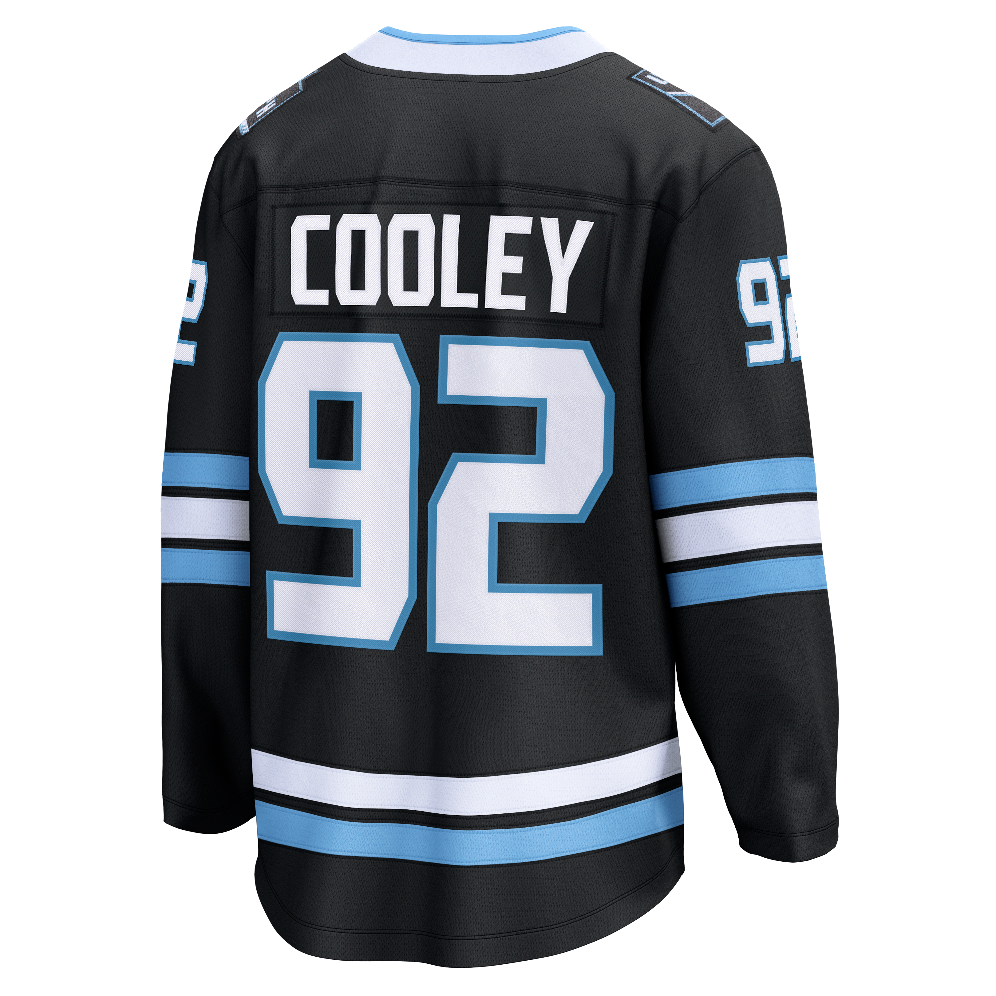 Logan Cooley Utah Mammoth Home Breakaway Jersey - Black - Image 4