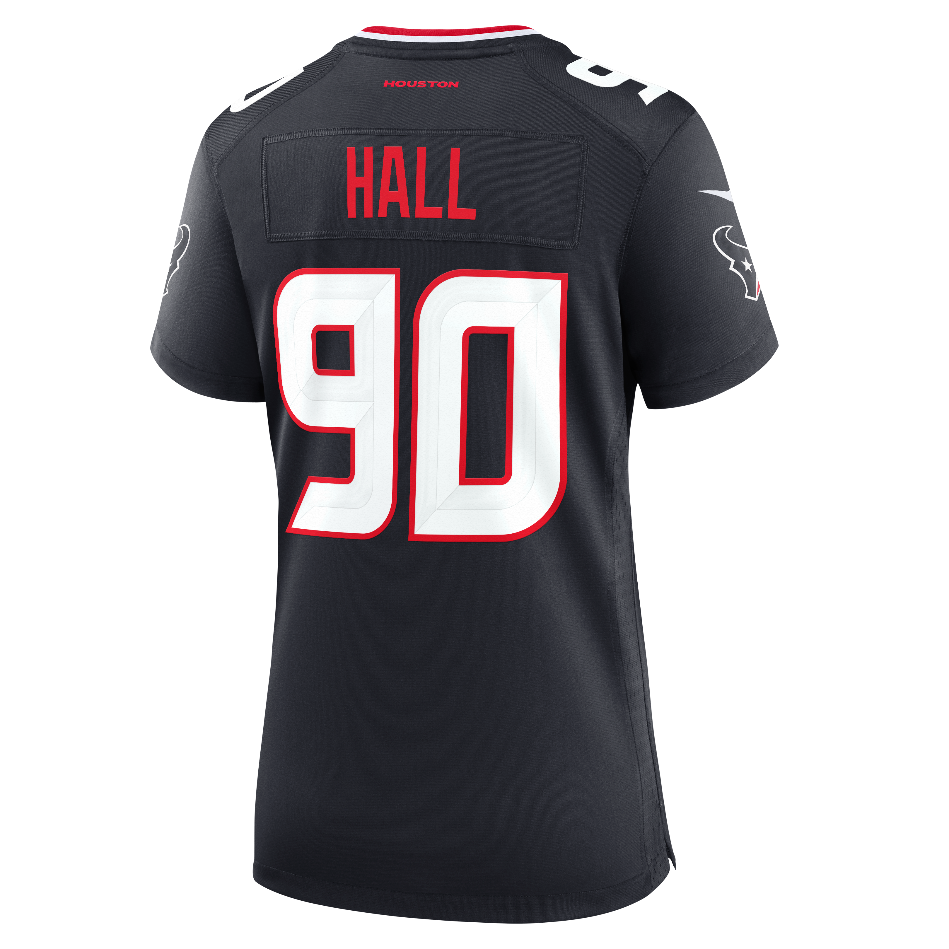 Logan Hall Houston Texans Women's Team Game Jersey - Navy - Image 4