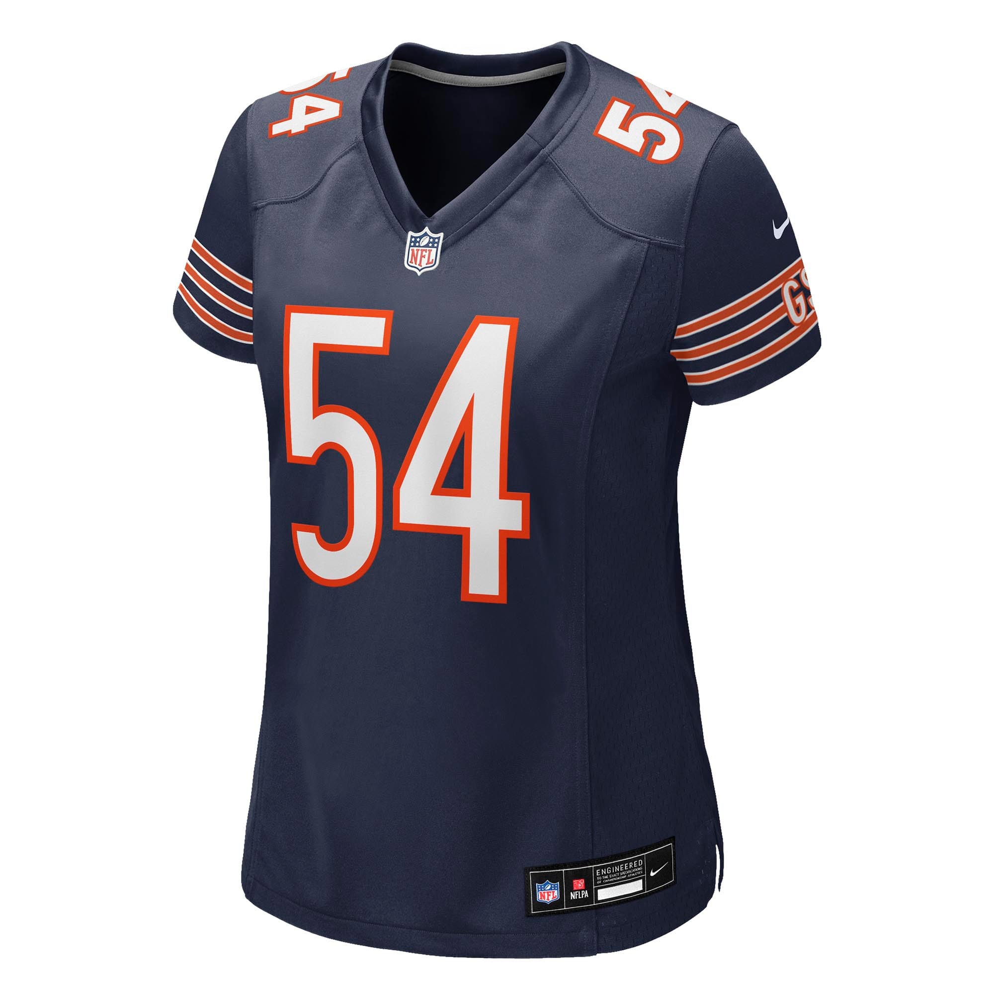 Logan Jones Chicago Bears Women's Team Game Jersey - Navy - Image 7