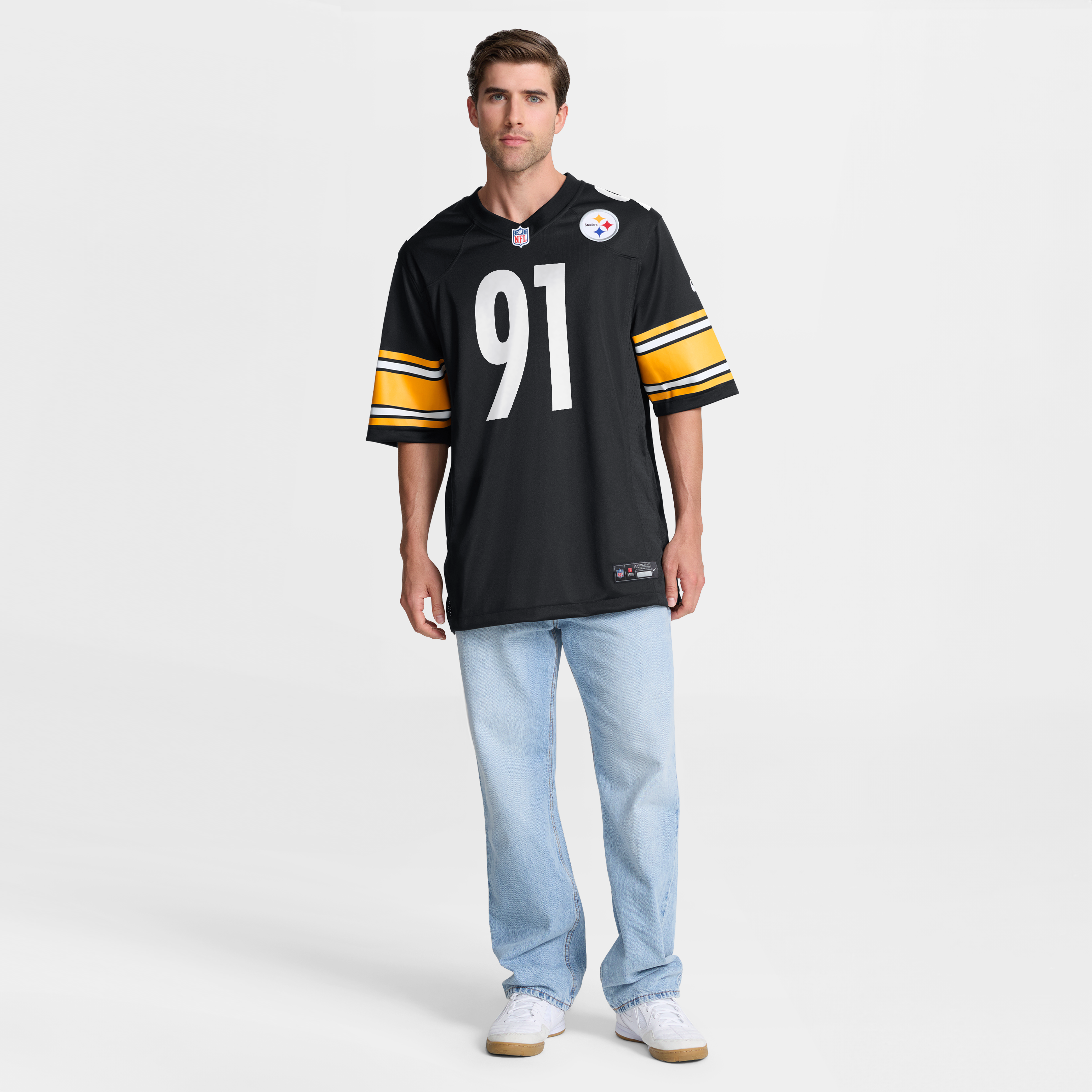 Logan Lee Pittsburgh Steelers Game Jersey - Black - Image 5