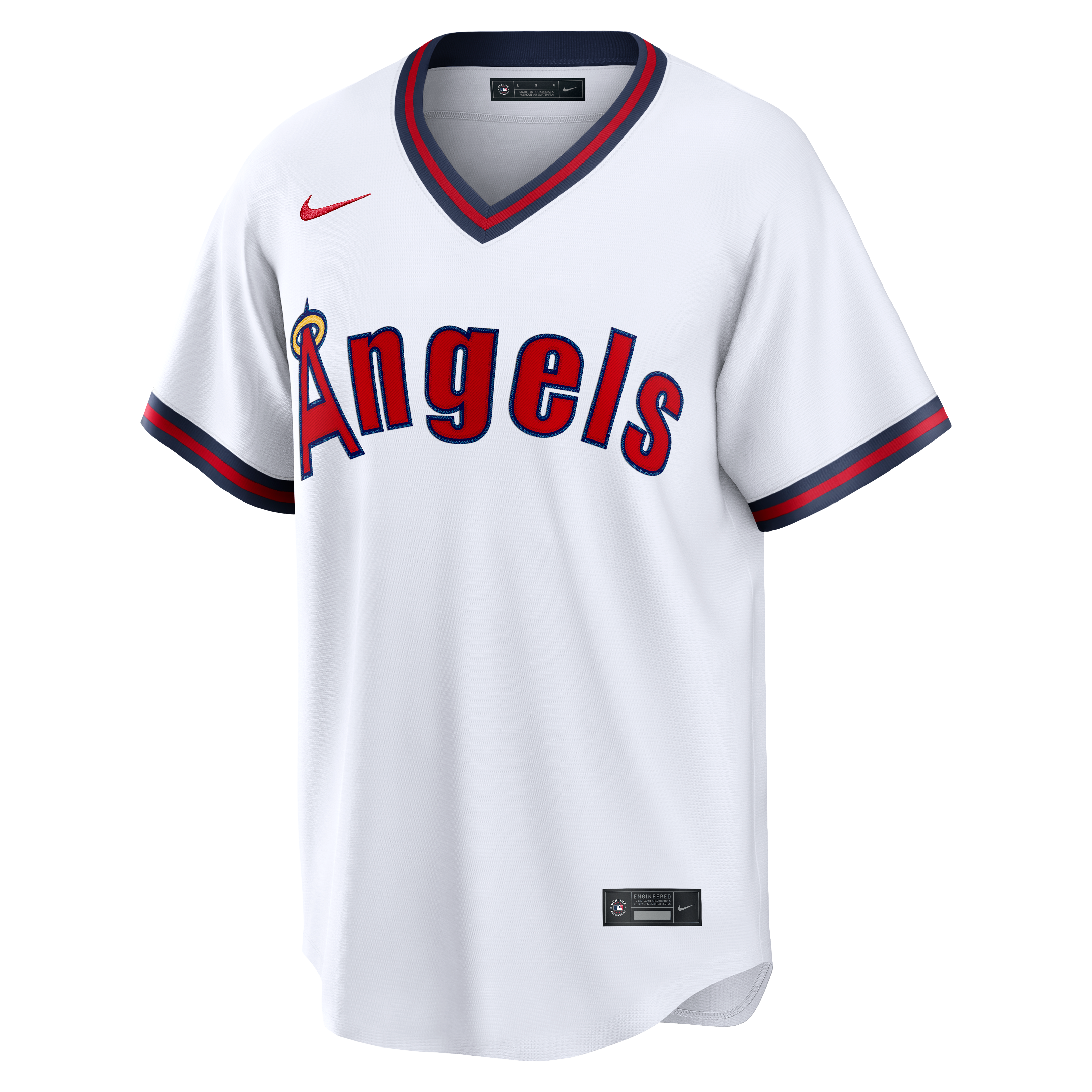 Logan O'Hoppe Los Angeles Angels Alternate Jersey - White - Image 3