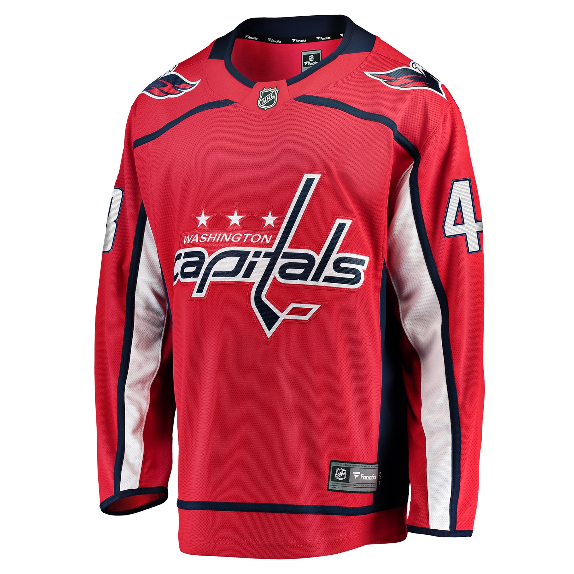 Logan Thompson Washington Capitals Home Premier Breakaway Player Jersey - Red - Image 3