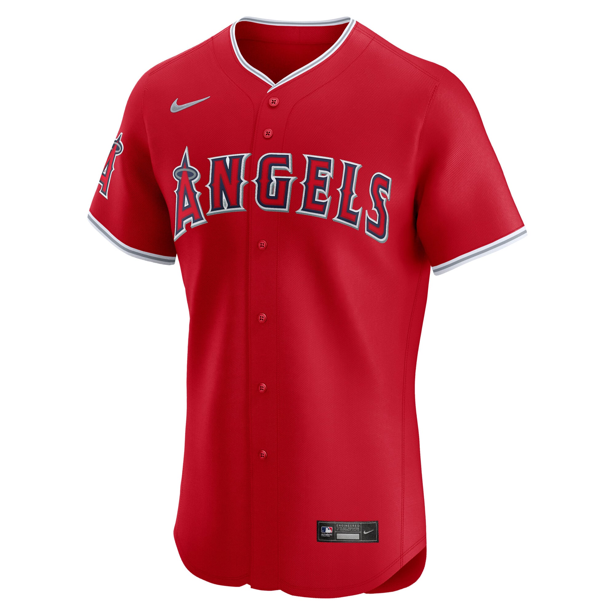 Los Angeles Angels Alternate Elite Jersey - Red - Image 3
