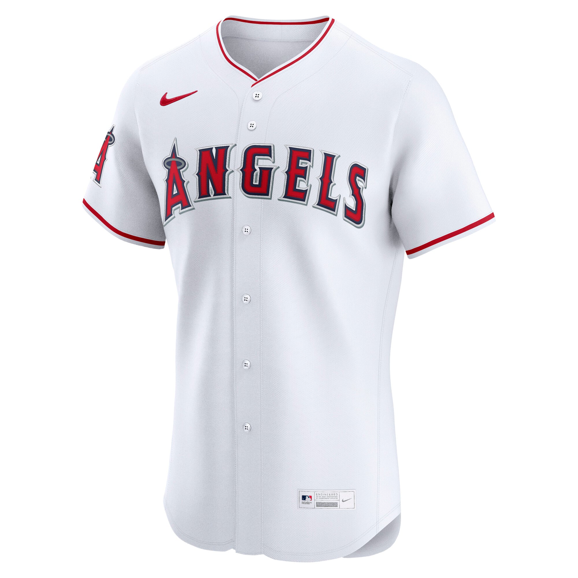 Los Angeles Angels Alternate Elite Jersey - White - Image 3