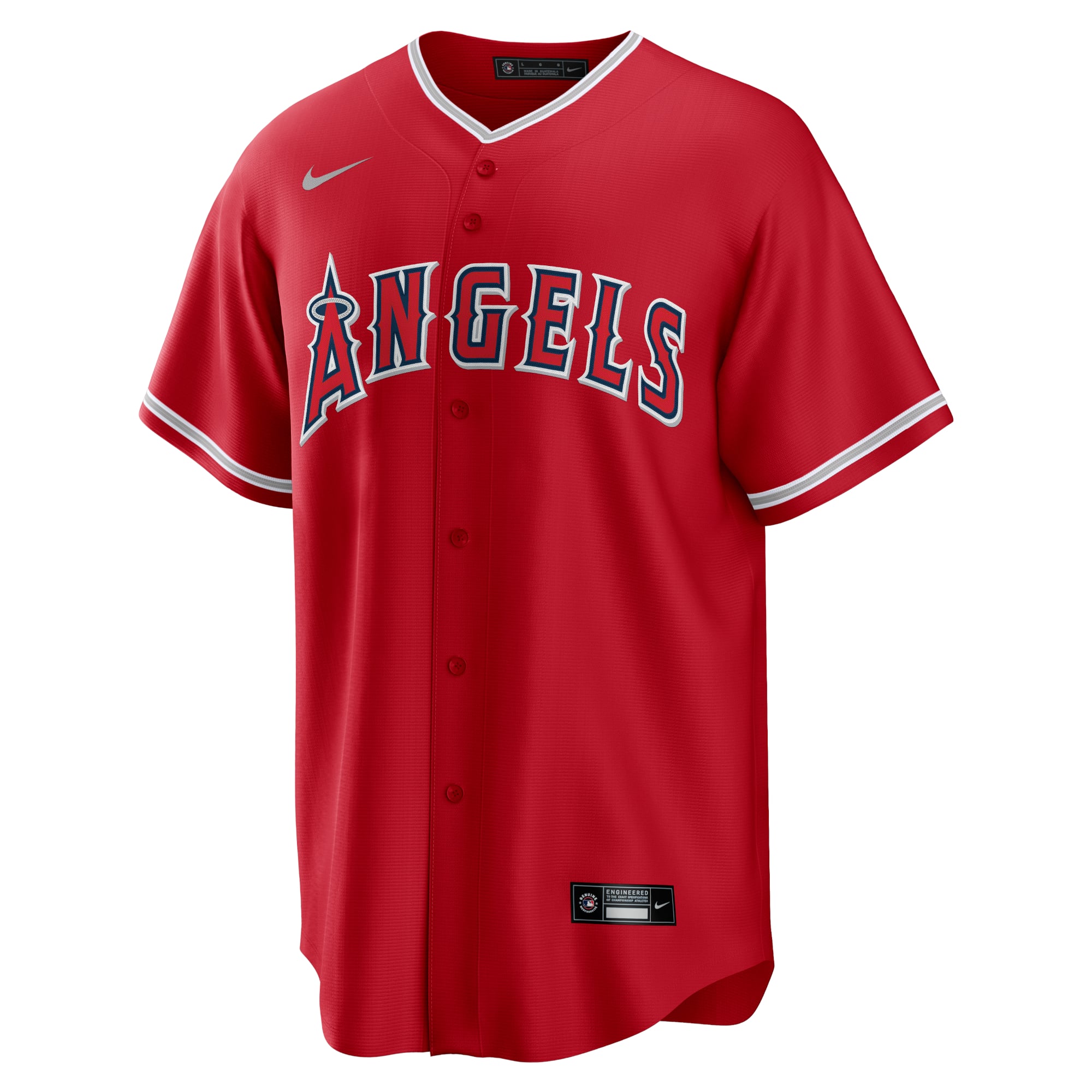 Los Angeles Angels Alternate Team Jersey - Red - Image 3