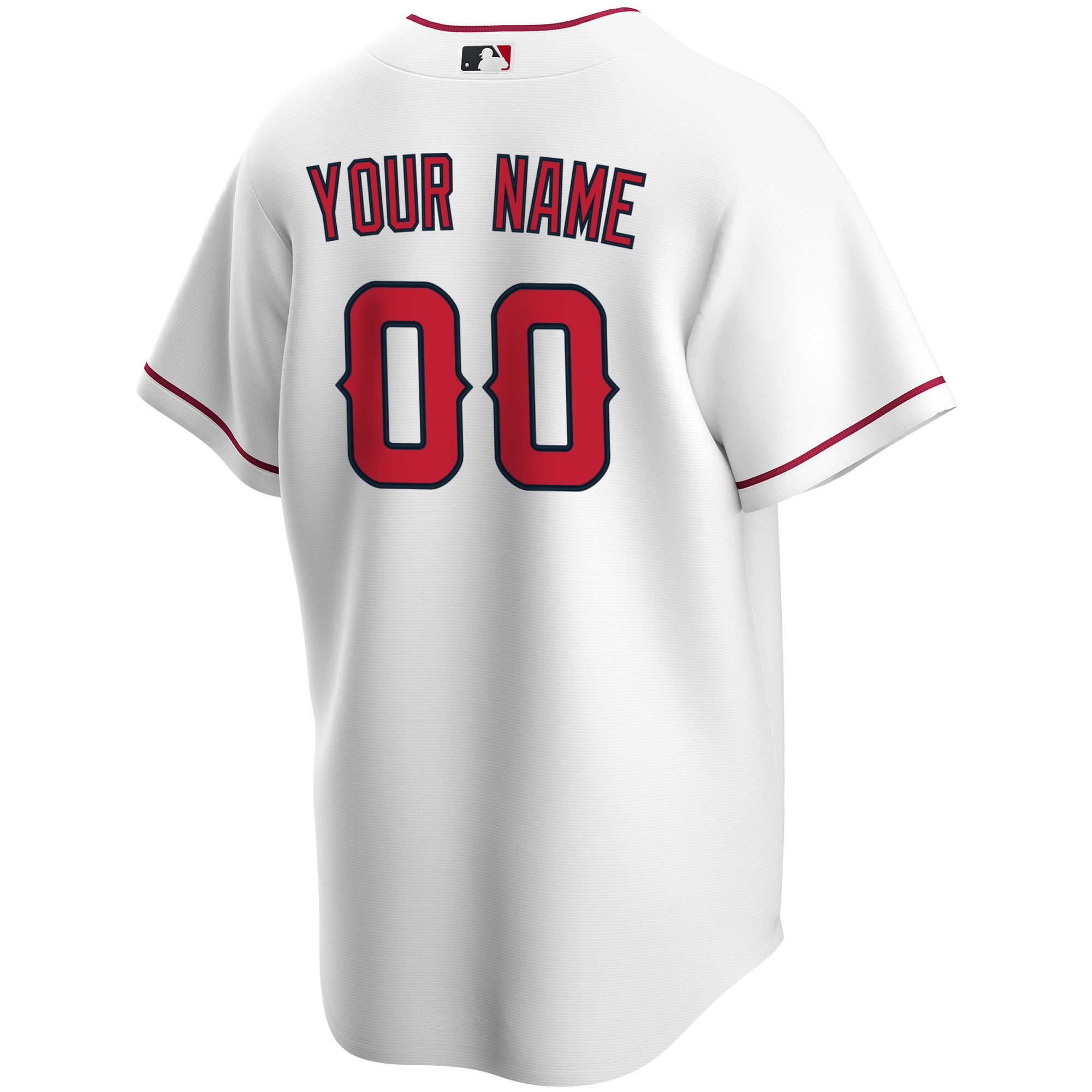 Los Angeles Angels Home Custom Jersey - White - Image 4