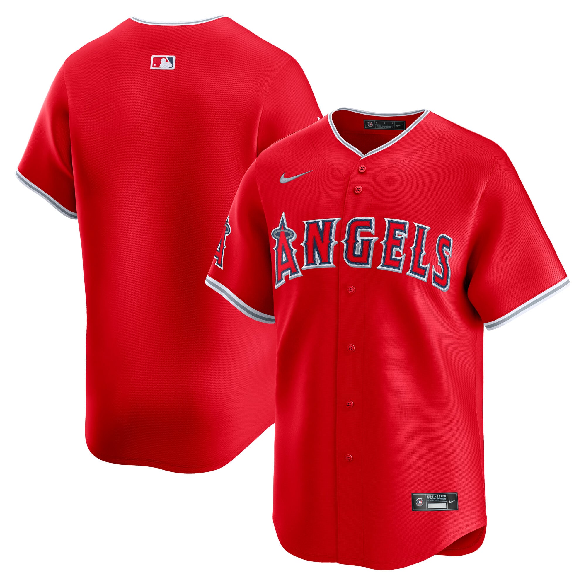 Los Angeles Angels Home Limited Jersey - Red
