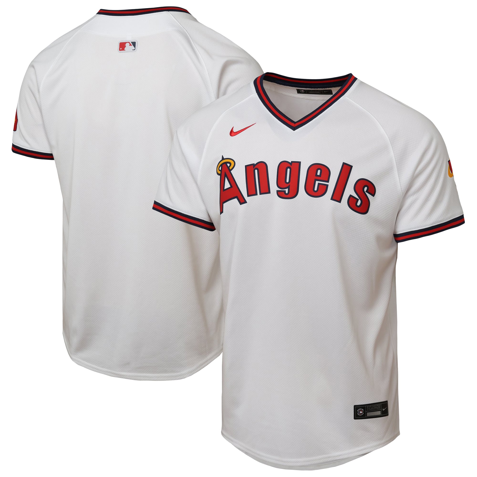 Los Angeles Angels Youth Alternate 2 Limited Jersey - White - Image 2
