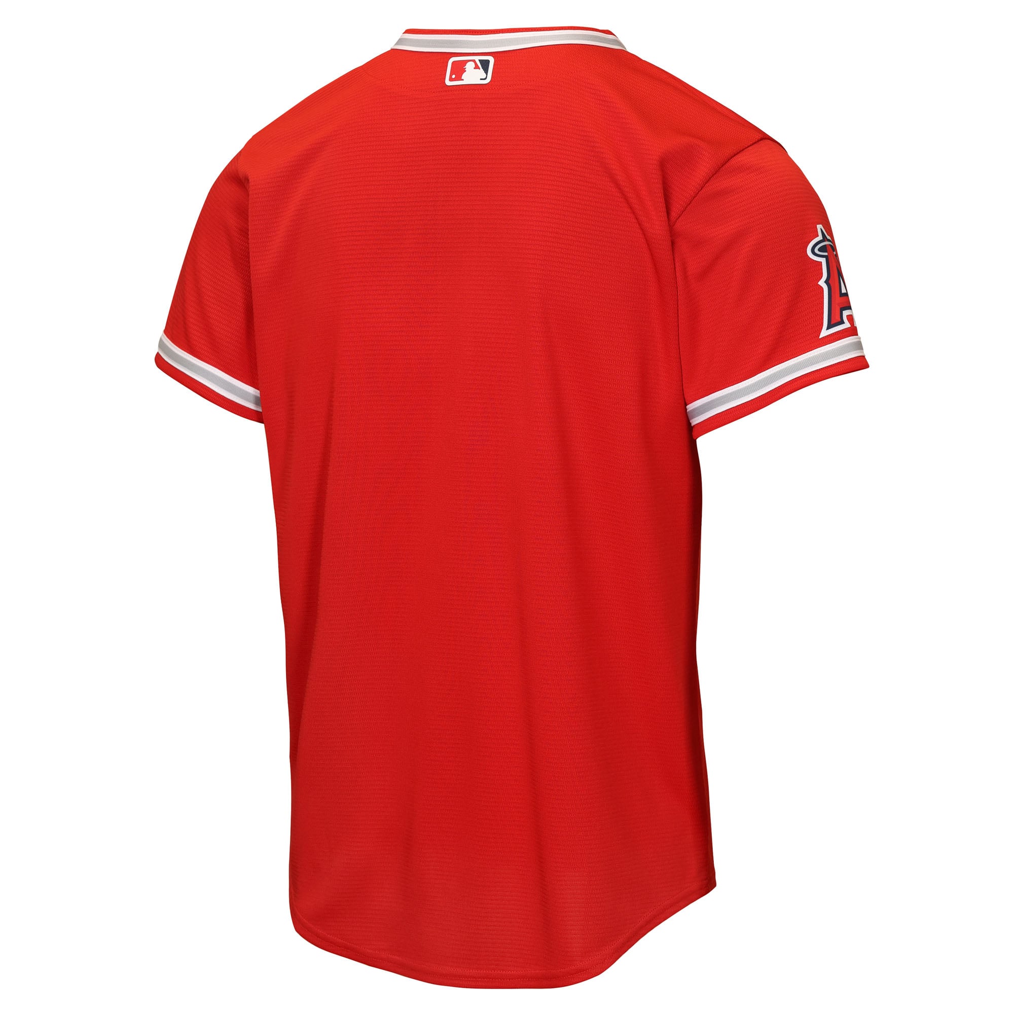 Los Angeles Angels Youth Alternate Stadium Jersey - Red - Image 4