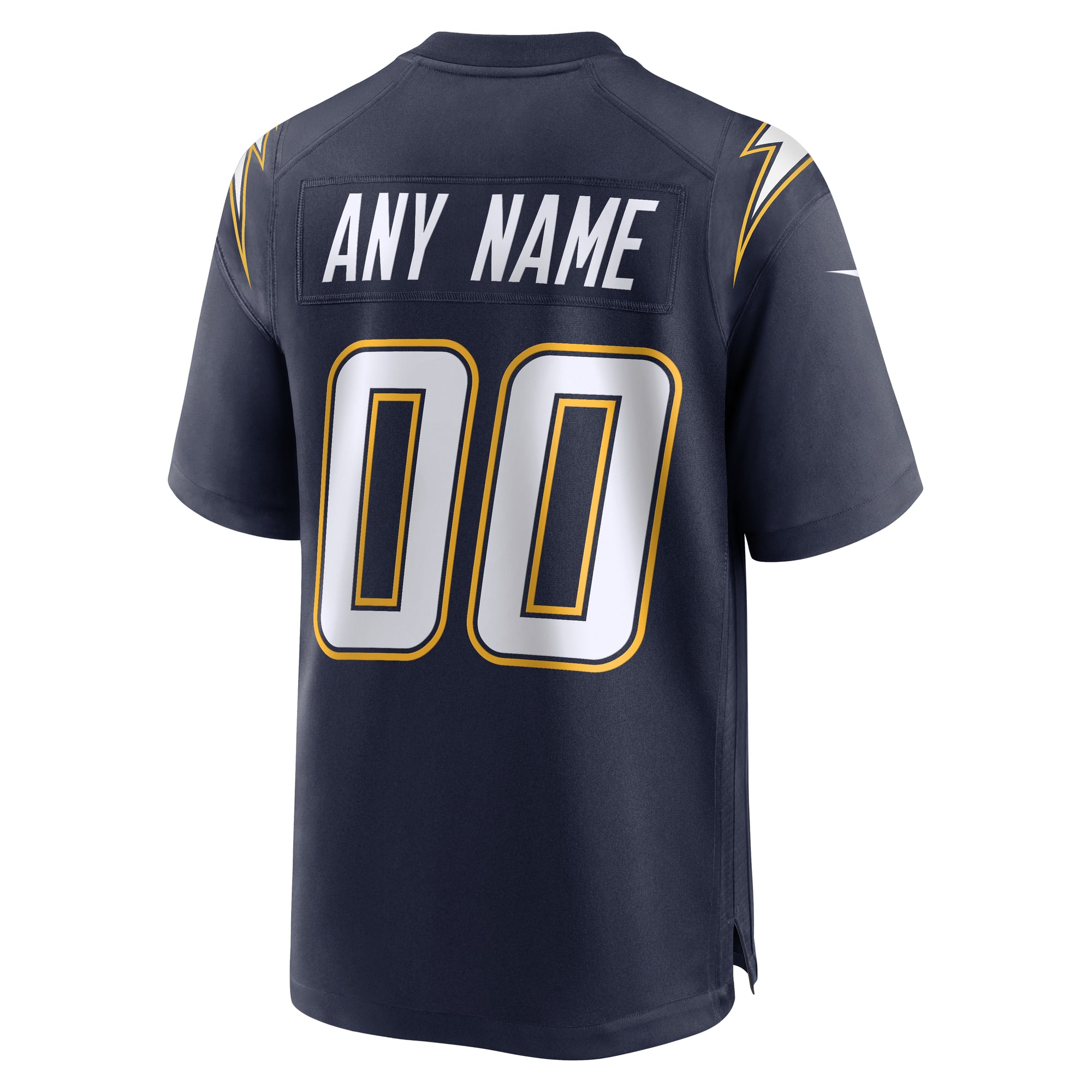 Los Angeles Chargers Alternate Super Chargers Game Custom Jersey - Navy - Image 4