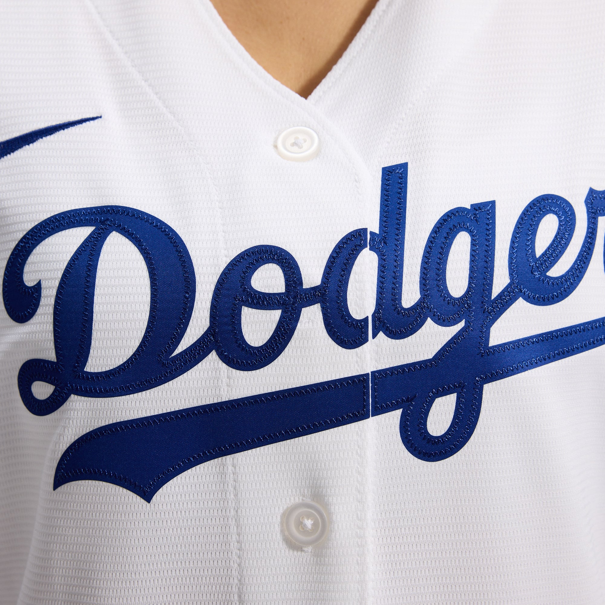 Los Angeles Dodgers Women's Home Jersey - White - Image 11