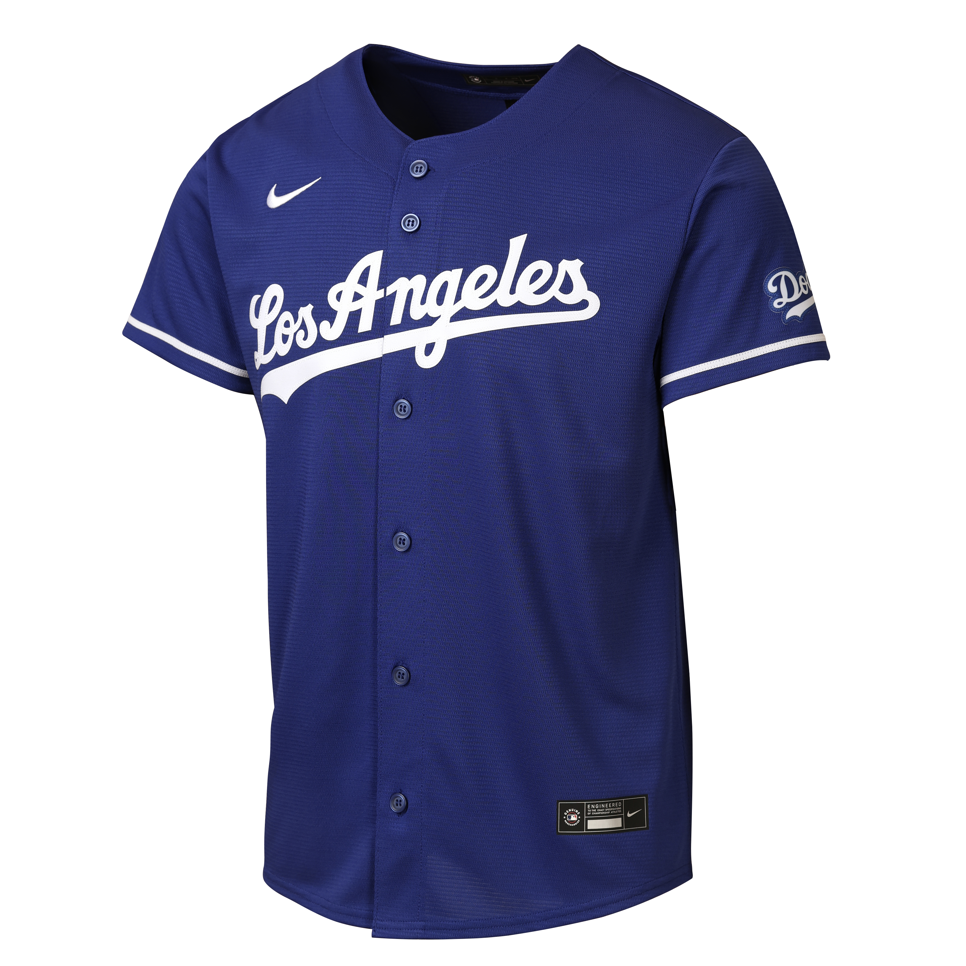 Los Angeles Dodgers Youth Alternate 2 Stadium Jersey - Royal - Image 3