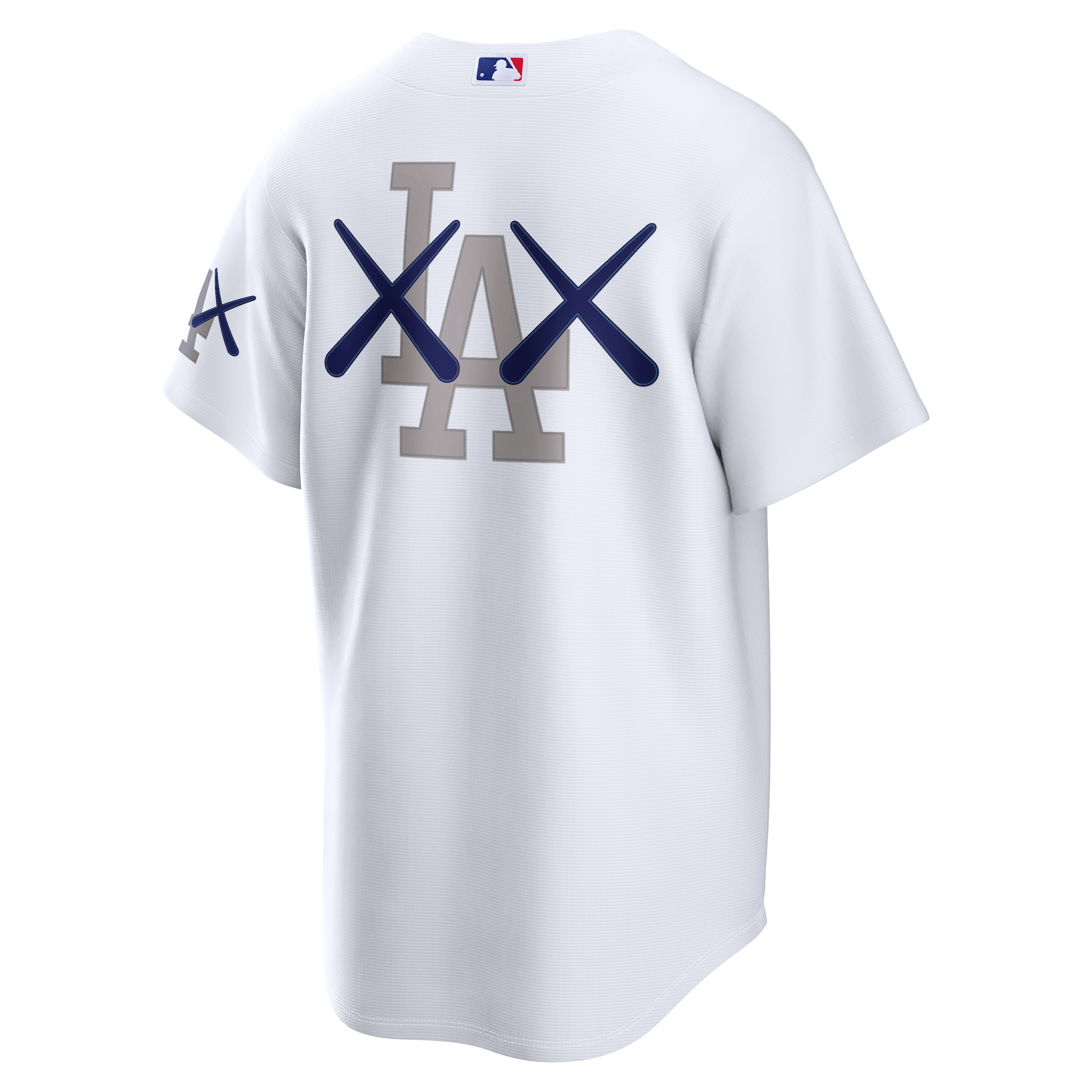 Los Angeles Dodgers x KAWS Stadium Jersey - White - Image 4