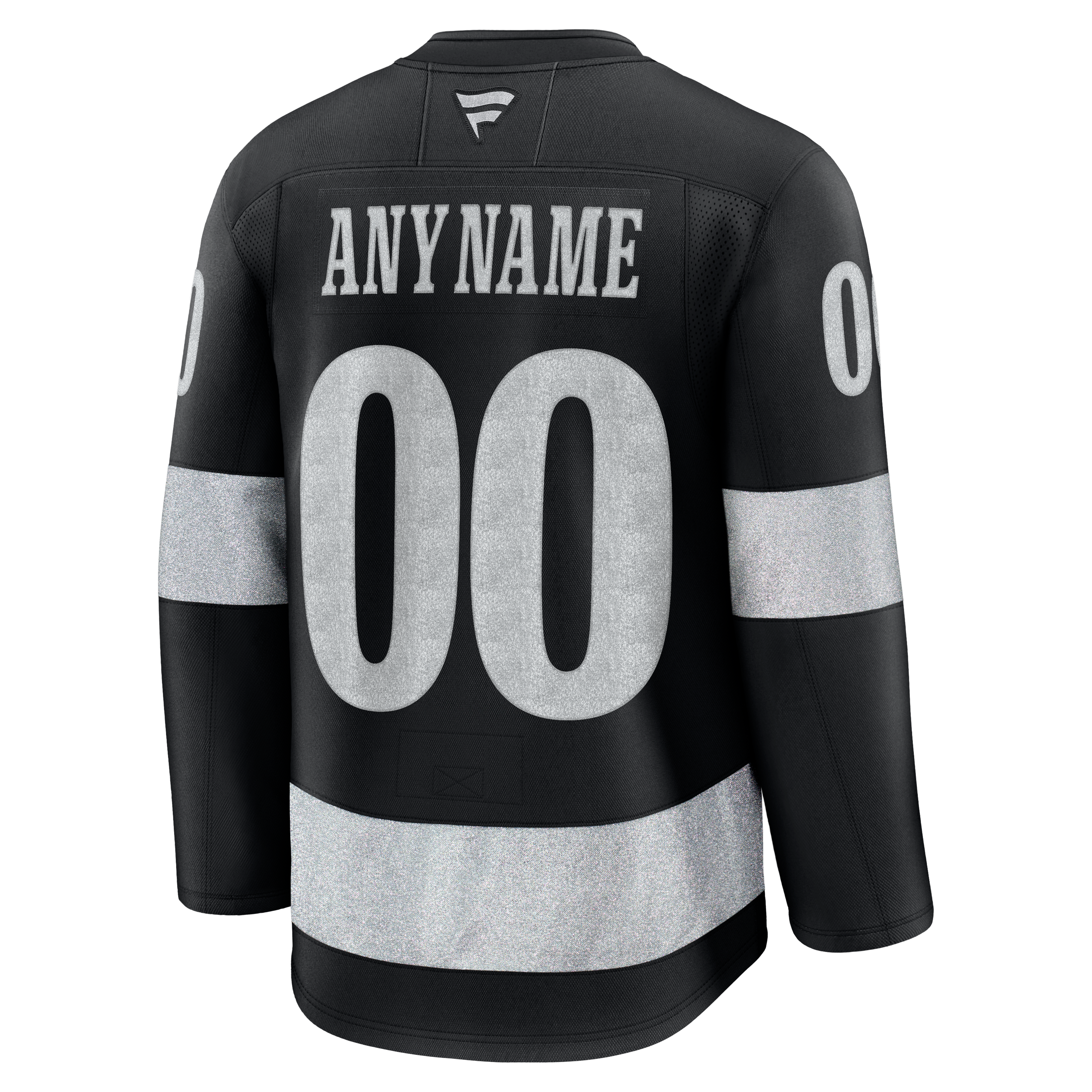 Los Angeles Kings Alternate Premium Custom Jersey - Black - Image 4