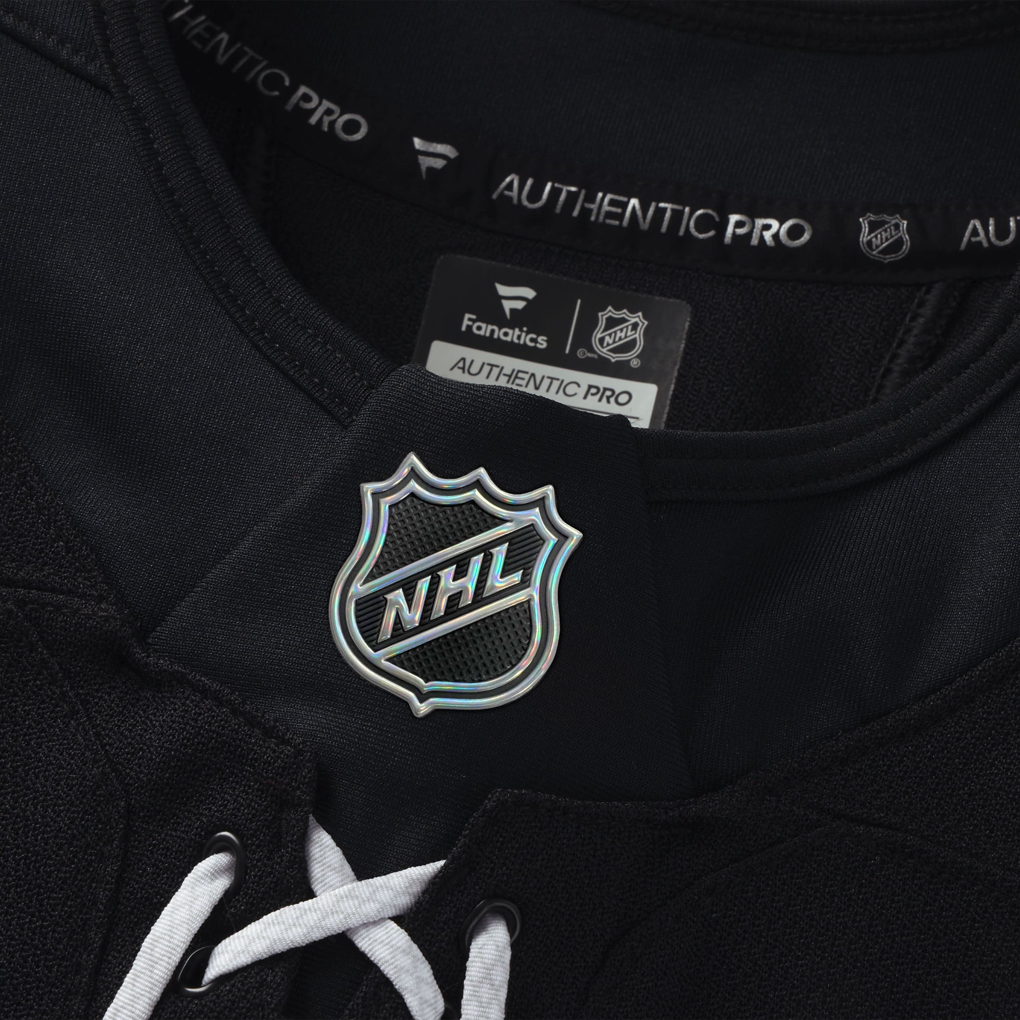 Los Angeles Kings Alternate Pro Custom Jersey - Black - Image 6