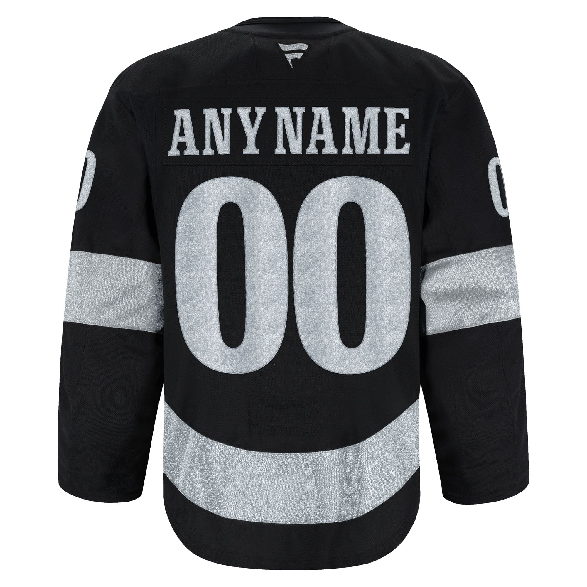 Los Angeles Kings Alternate Pro Custom Jersey - Black - Image 4