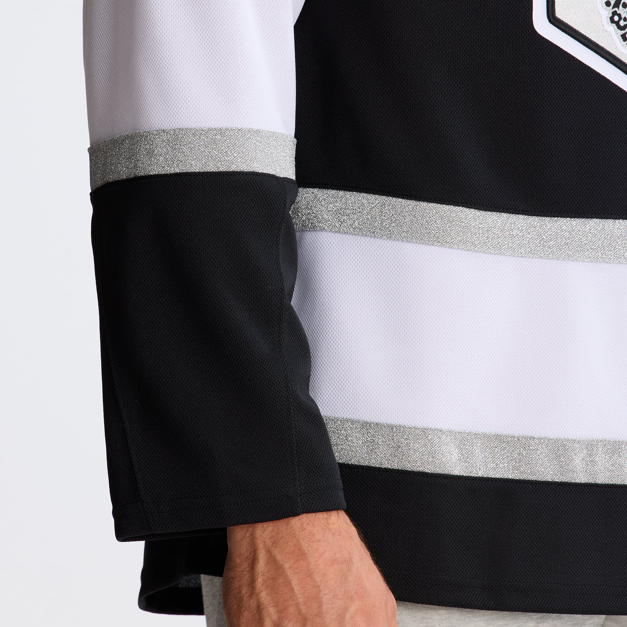 Los Angeles Kings Home Pro Jersey - Black - Image 10