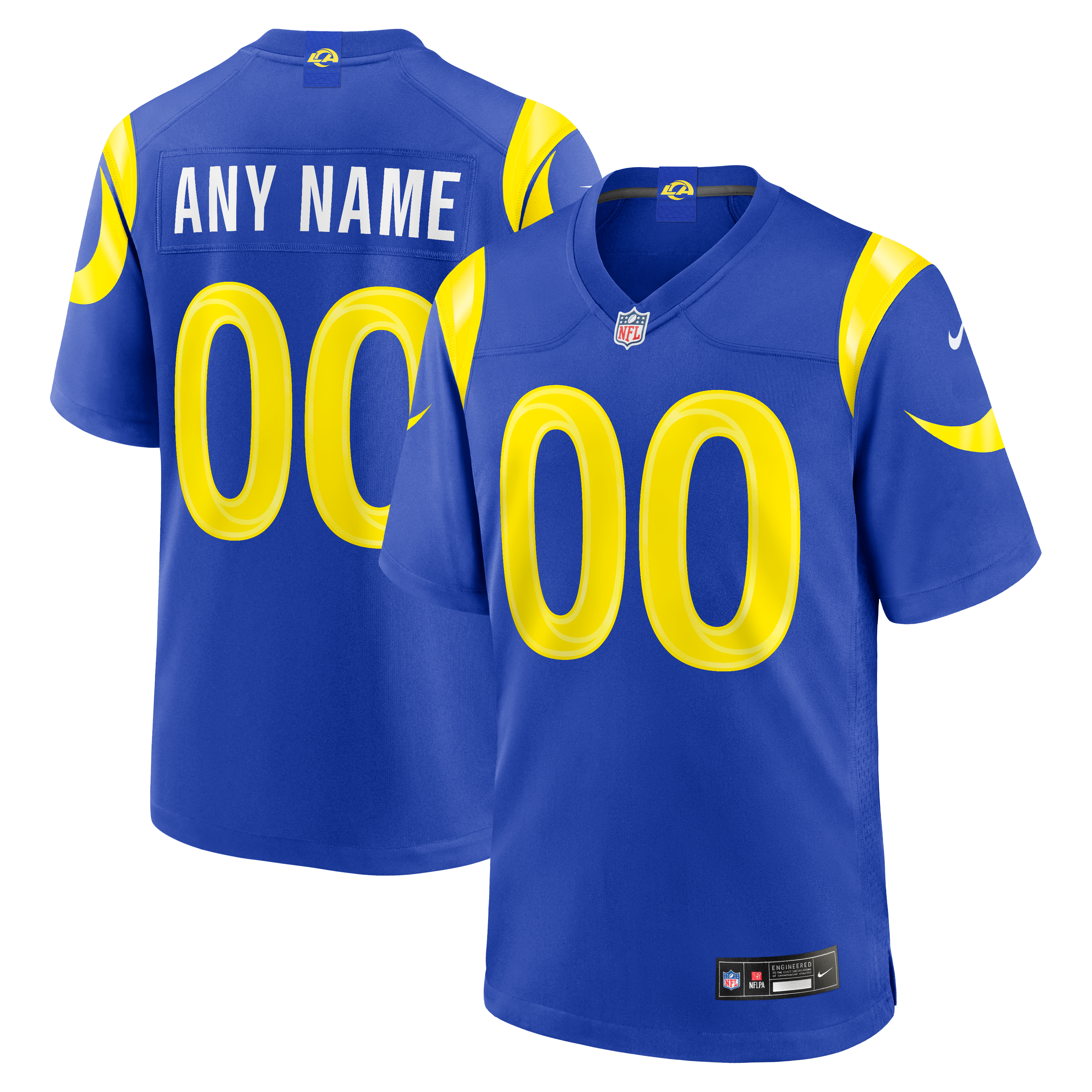Los Angeles Rams Alternate Custom Jersey - Royal