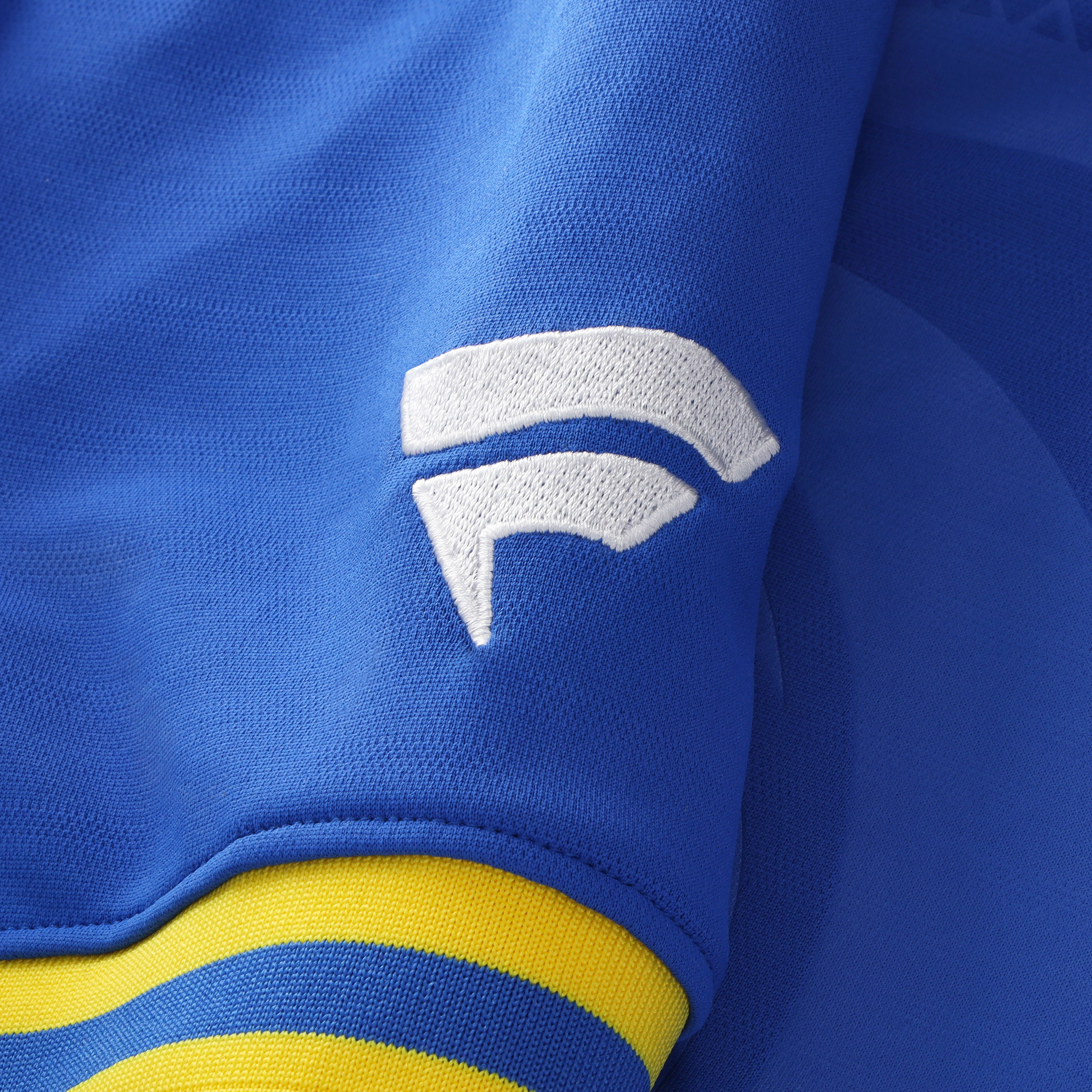 Los Angeles Rams Youth Football x Football Collared Fan Top - Royal - Image 8