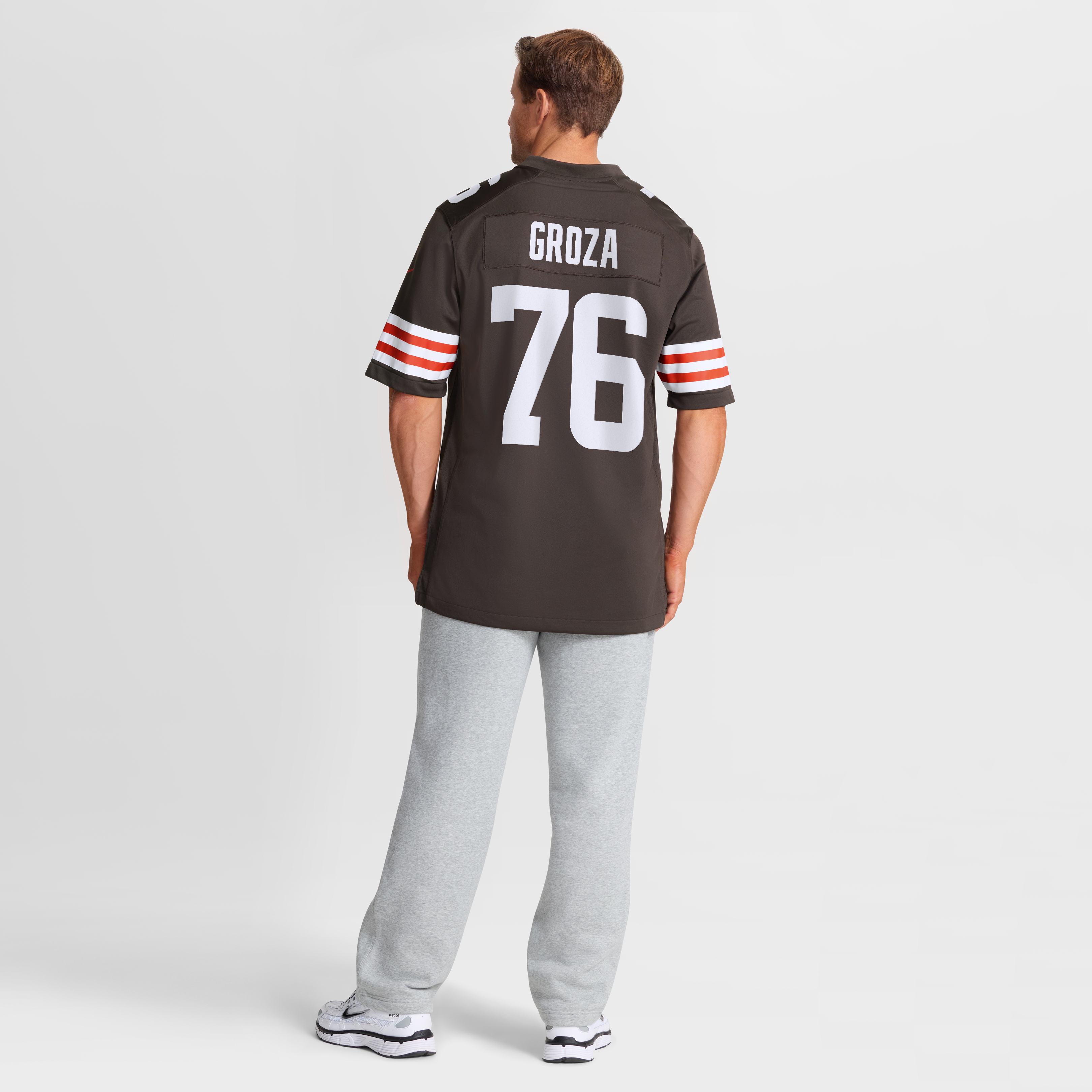 Lou Groza Cleveland Browns Game Retired Player Jersey - Brown - Image 9