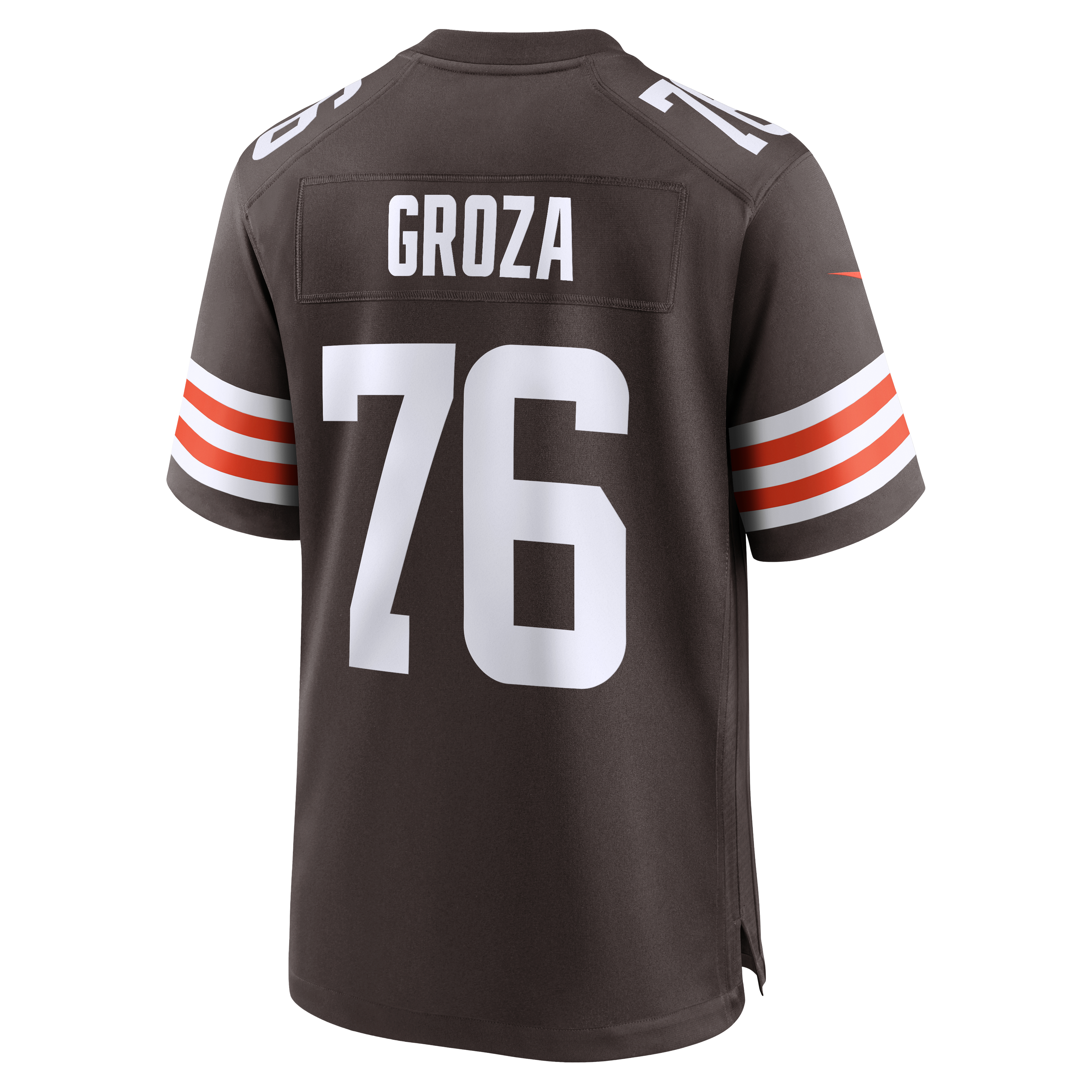 Lou Groza Cleveland Browns Game Retired Player Jersey - Brown - Image 4