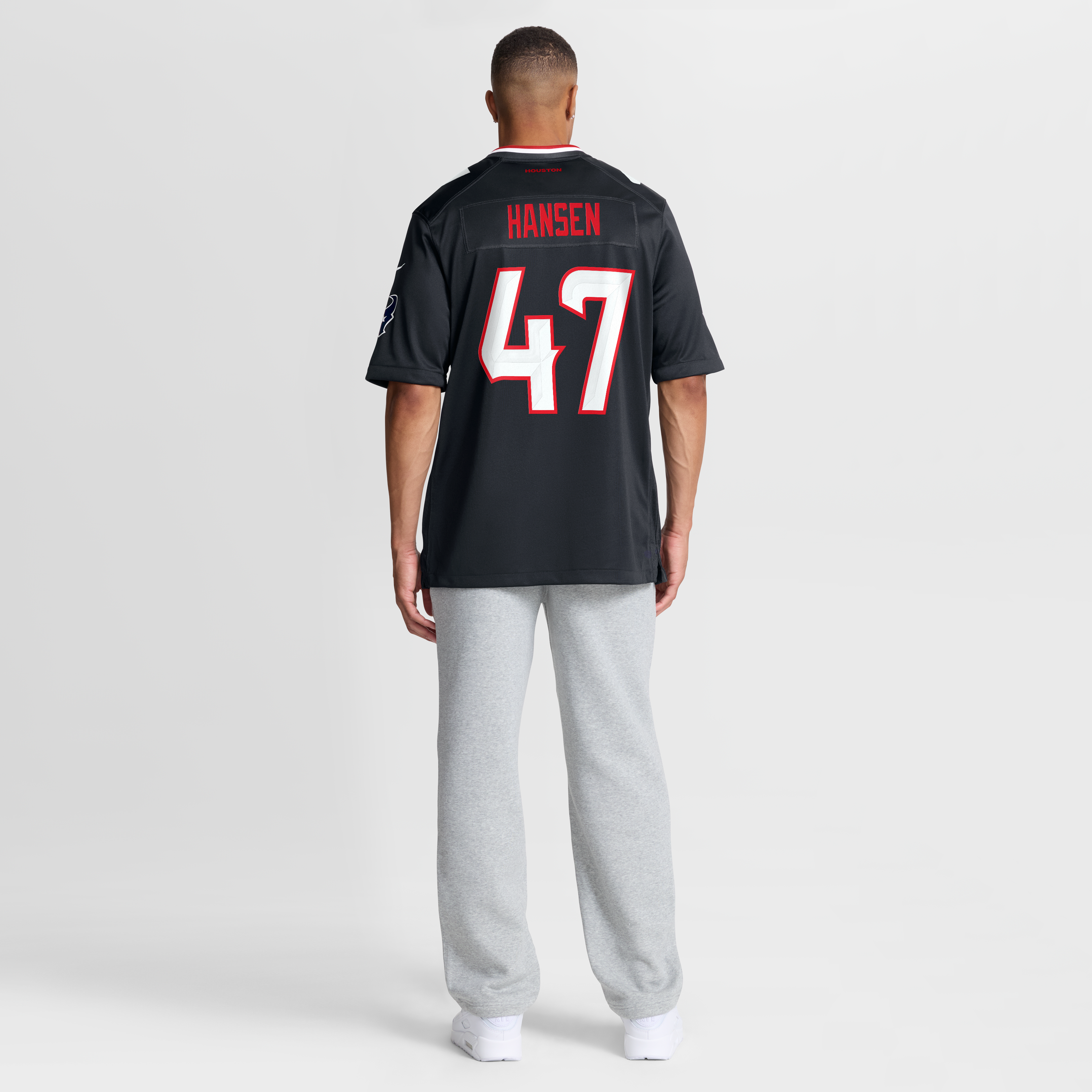 Louis Hansen Houston Texans Team Game Jersey - Navy - Image 4