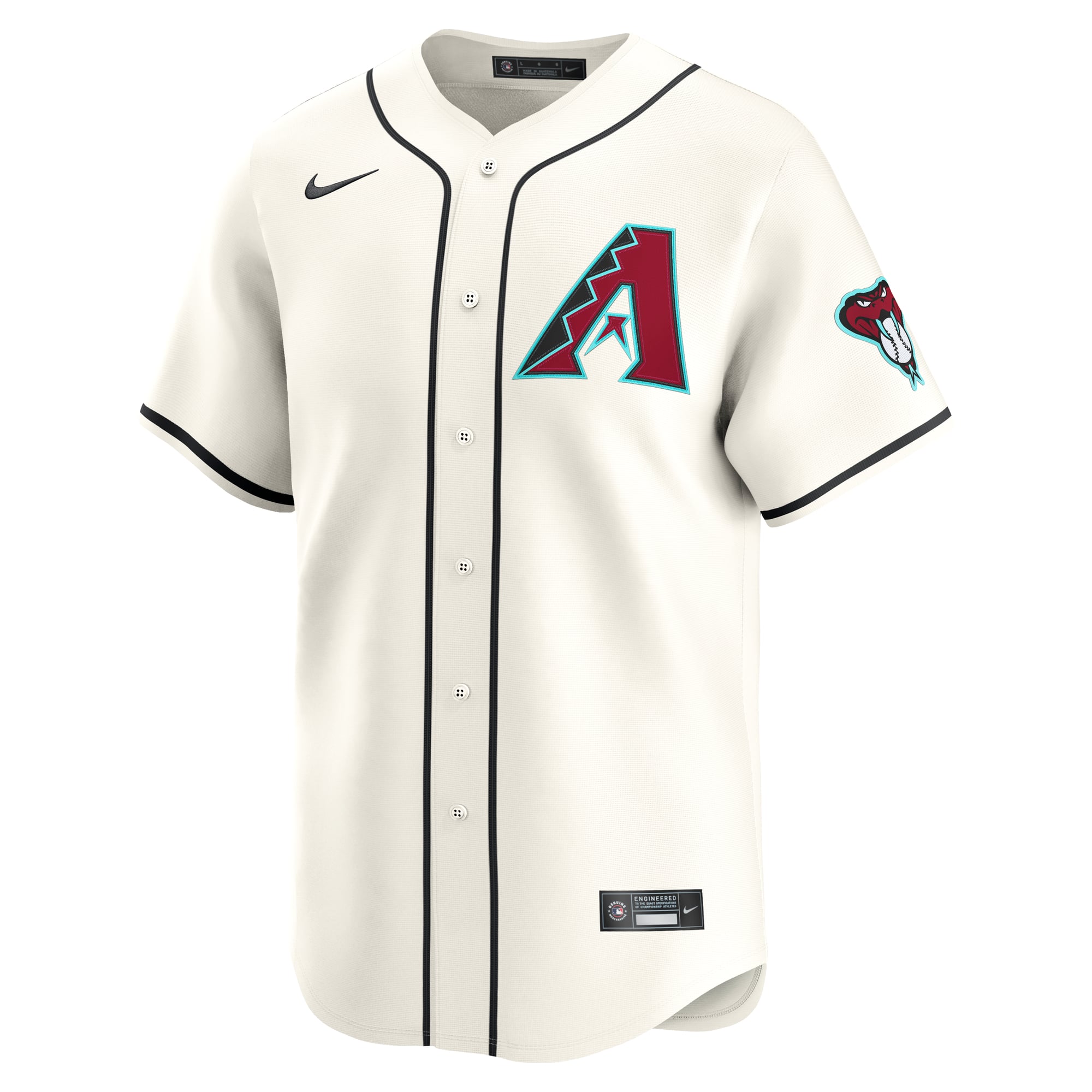 Lourdes Gurriel Jr. Arizona Diamondbacks Home Limited Player Jersey - Cream - Image 3