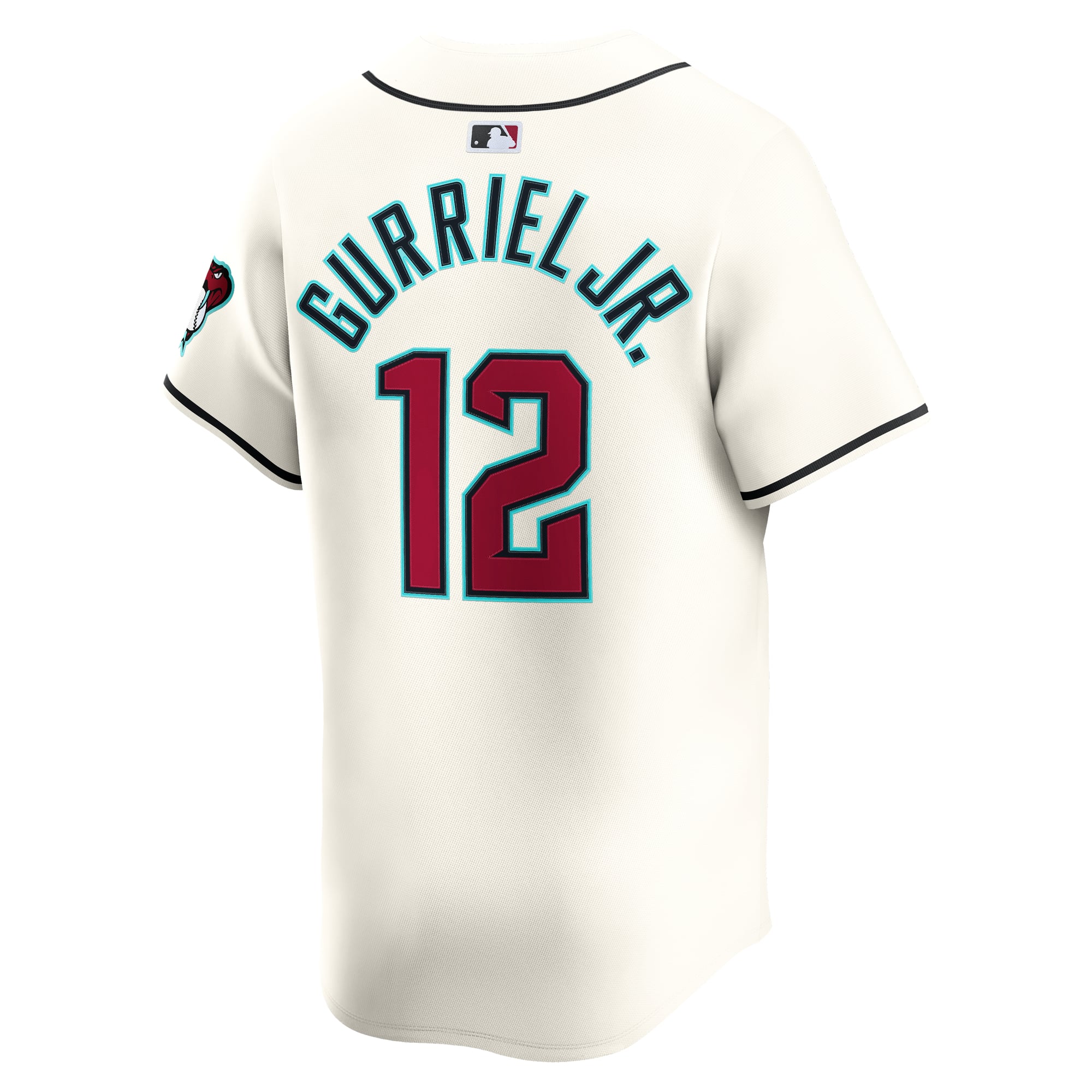 Lourdes Gurriel Jr. Arizona Diamondbacks Home Limited Player Jersey - Cream - Image 4