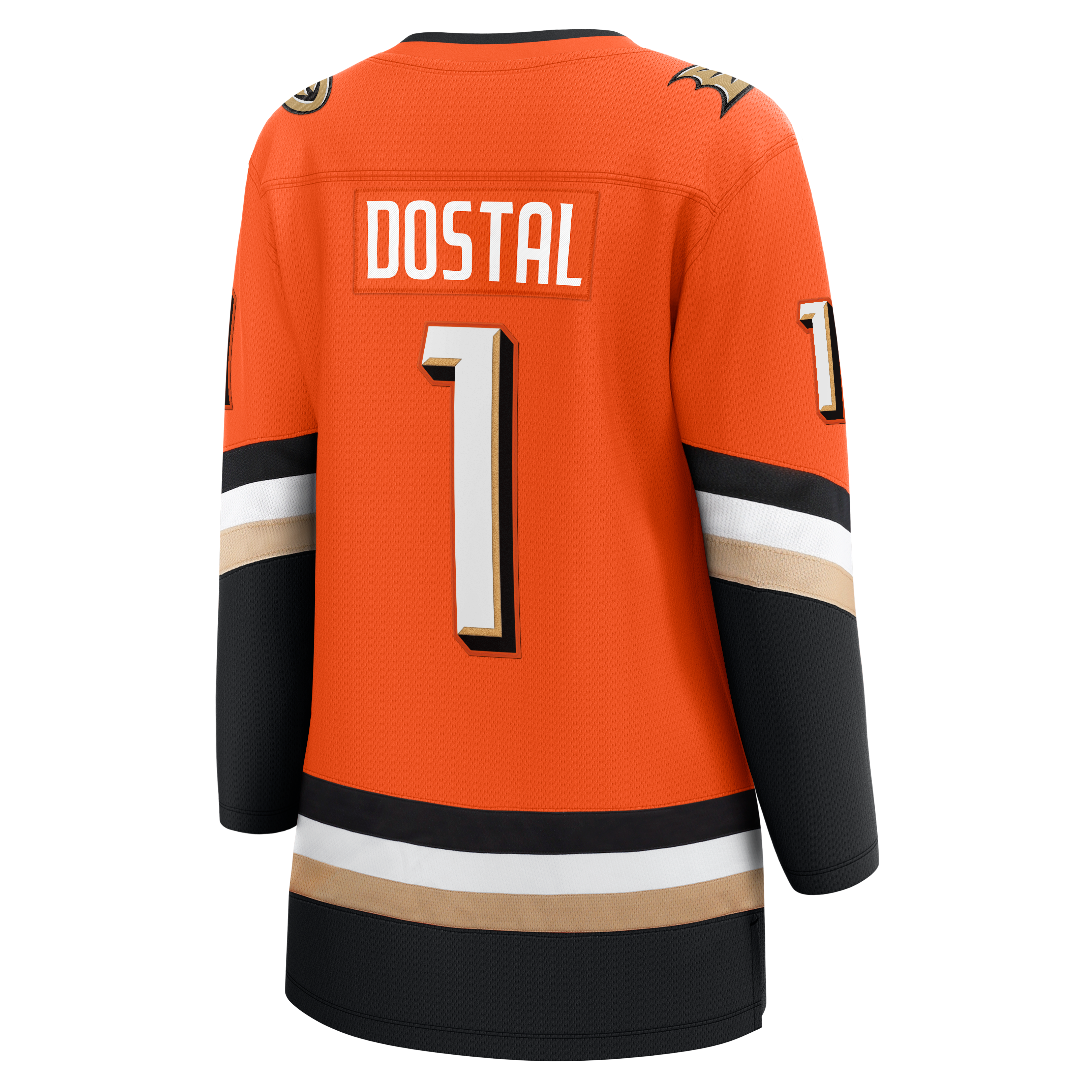 Lukas Dostal Anaheim Ducks Women's Home Breakaway Jersey - Orange - Image 4