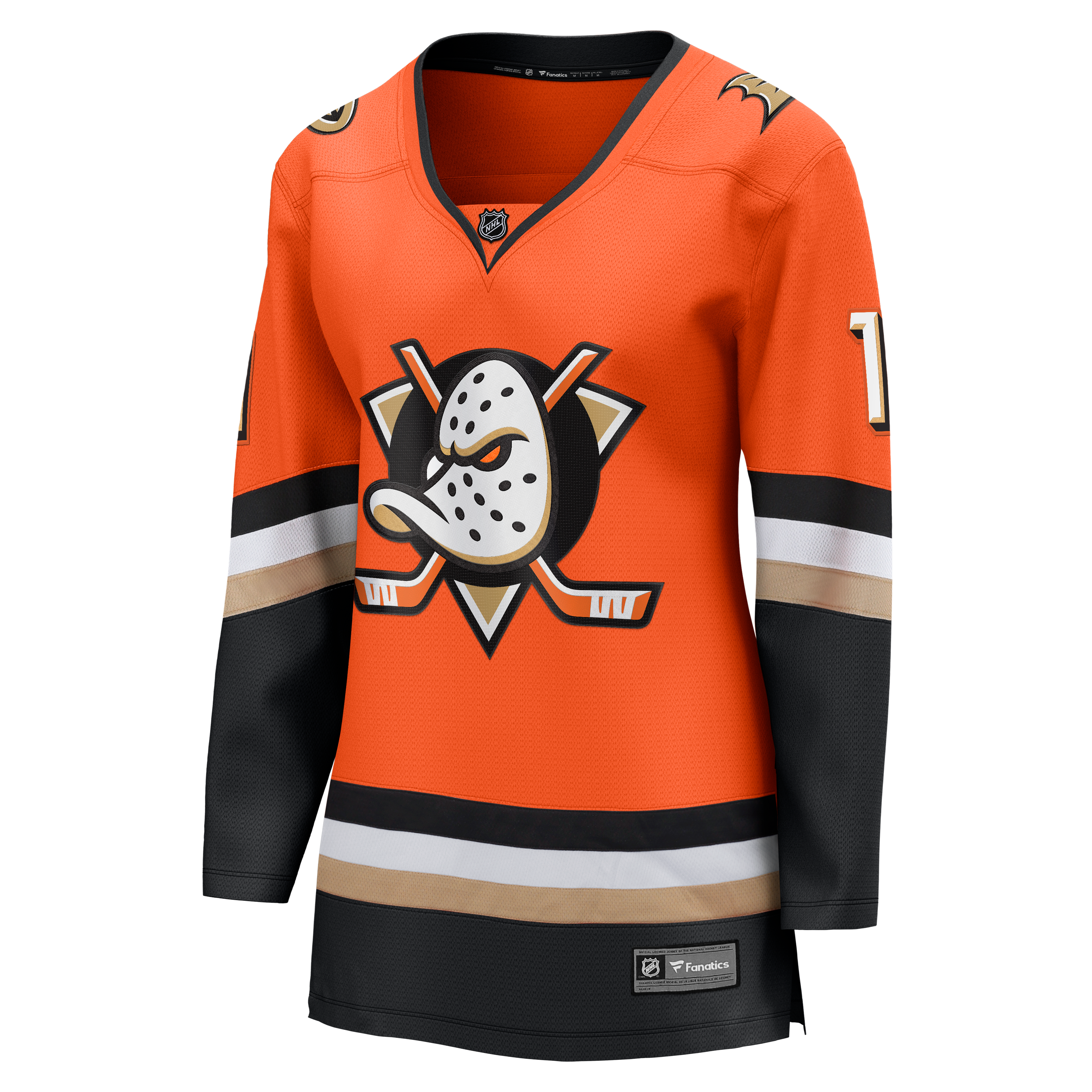 Lukas Dostal Anaheim Ducks Women's Home Breakaway Jersey - Orange - Image 3