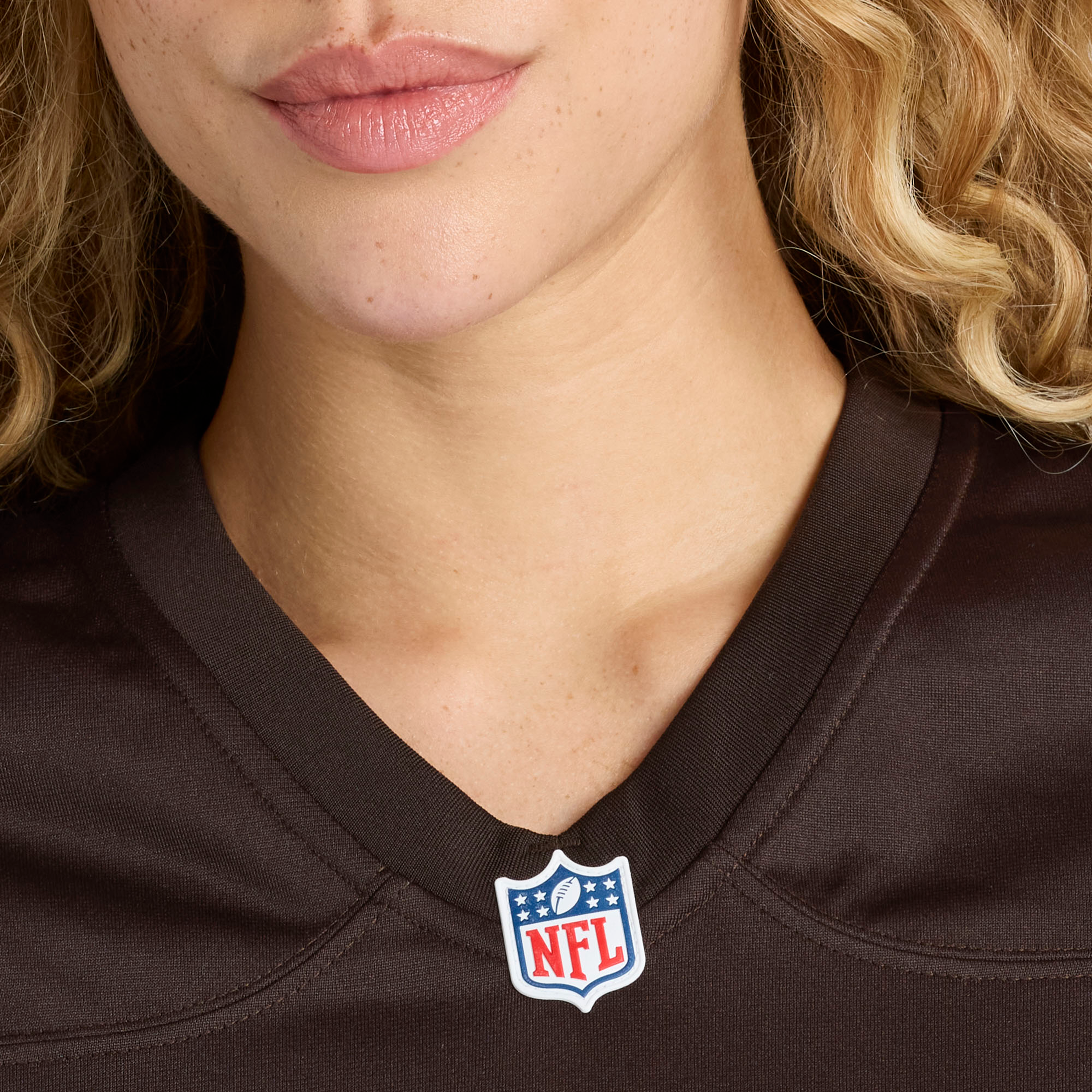 Luke Floriea Cleveland Browns Women's Team Game Jersey - Brown - Image 9